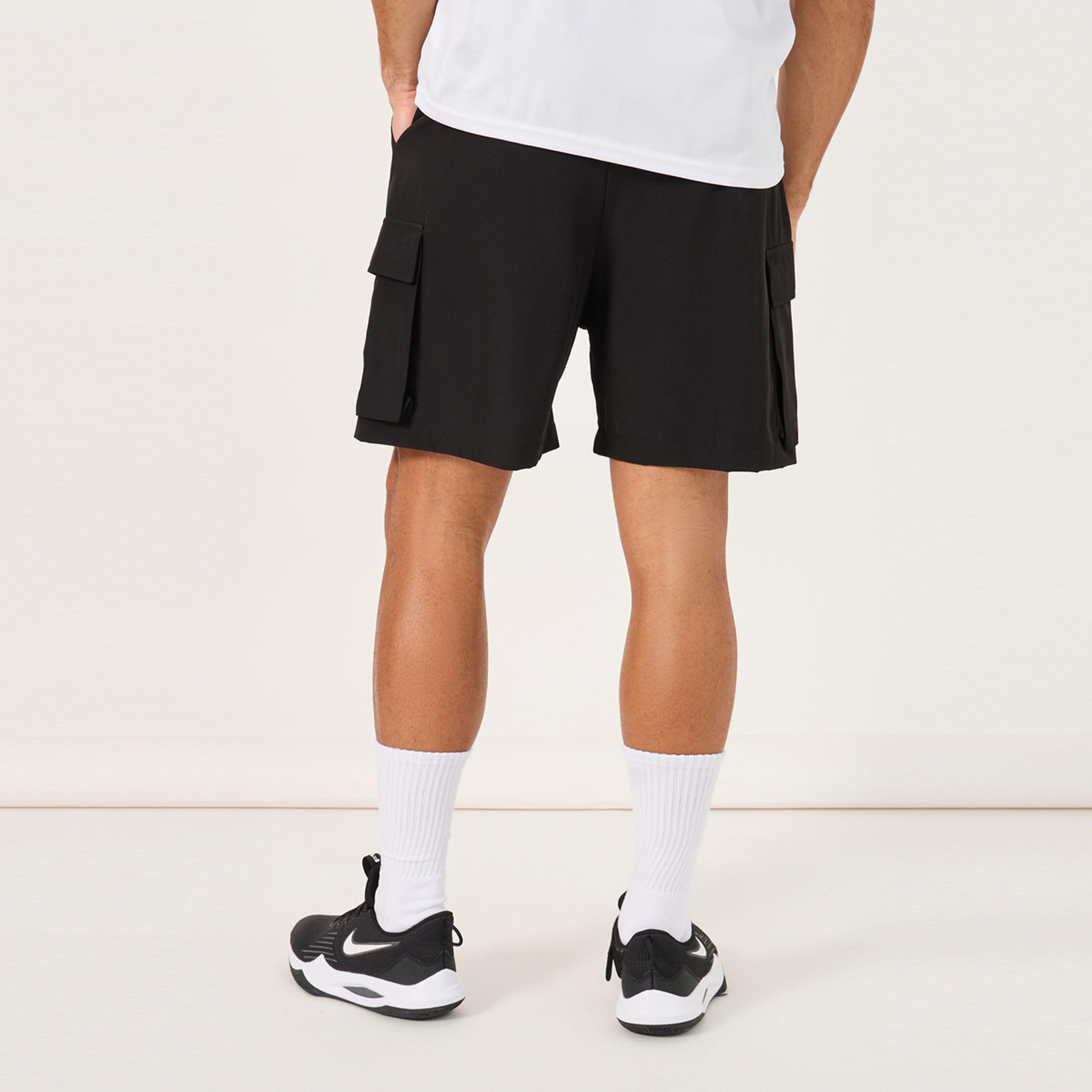 Styli Active Regular Fit Woven 7inch Cargo Athleisure Shorts-men-clothing-sportswearandactivewear-bottoms-image-4
