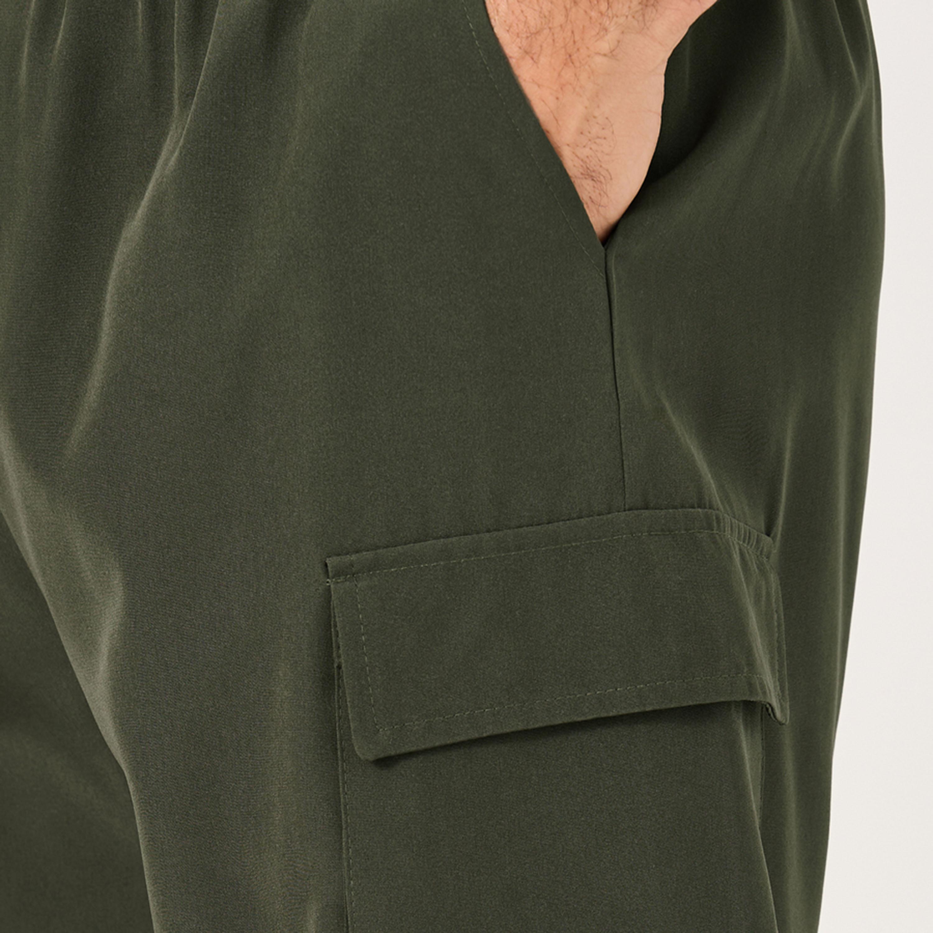 Styli Active Regular Fit Woven 7inch Cargo Athleisure Shorts-men-clothing-sportswearandactivewear-bottoms-image-3