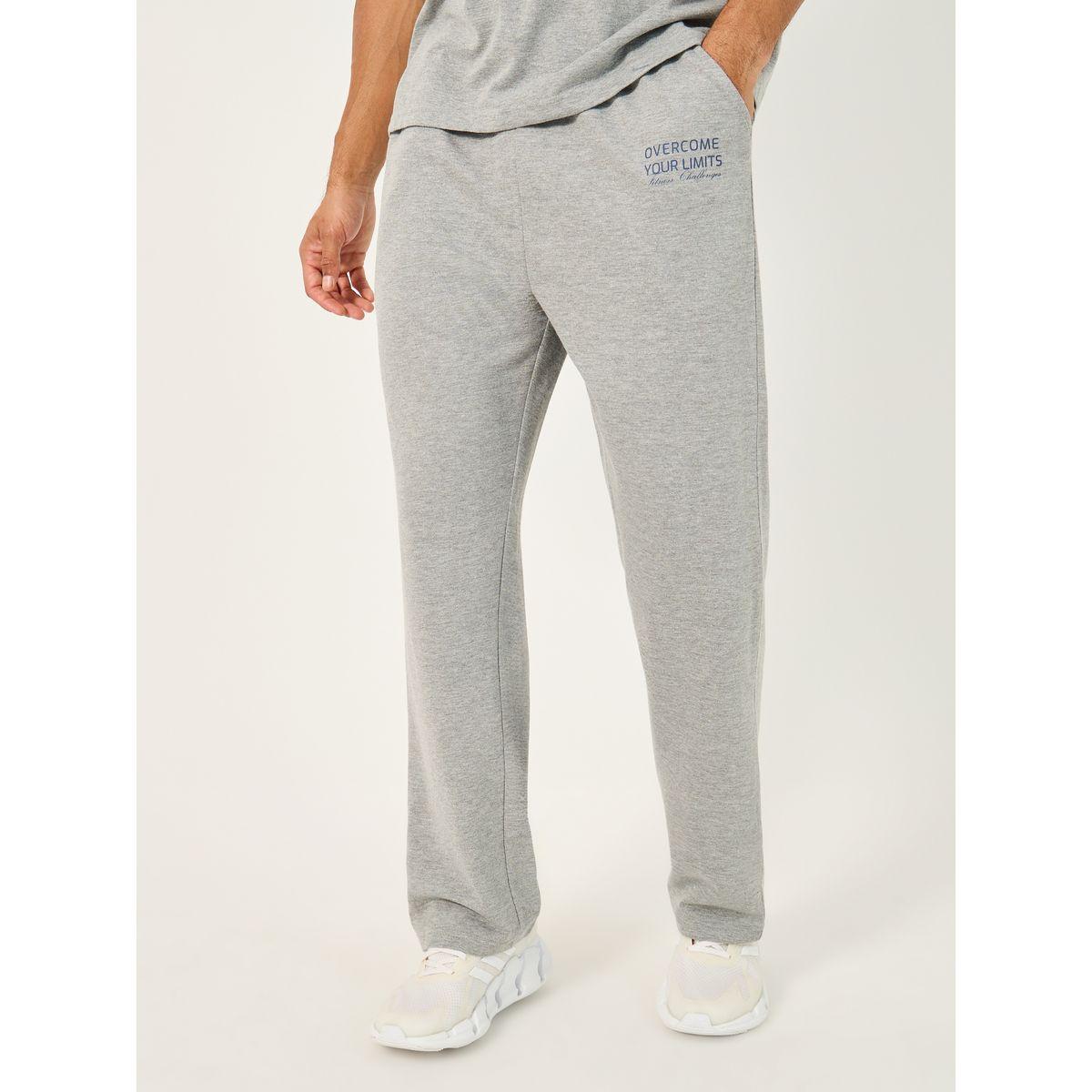 Styli Oversized T-Shirt and Slogan Print Joggers Training Set-men-clothing-sportswearandactivewear-tracksuits-image-4