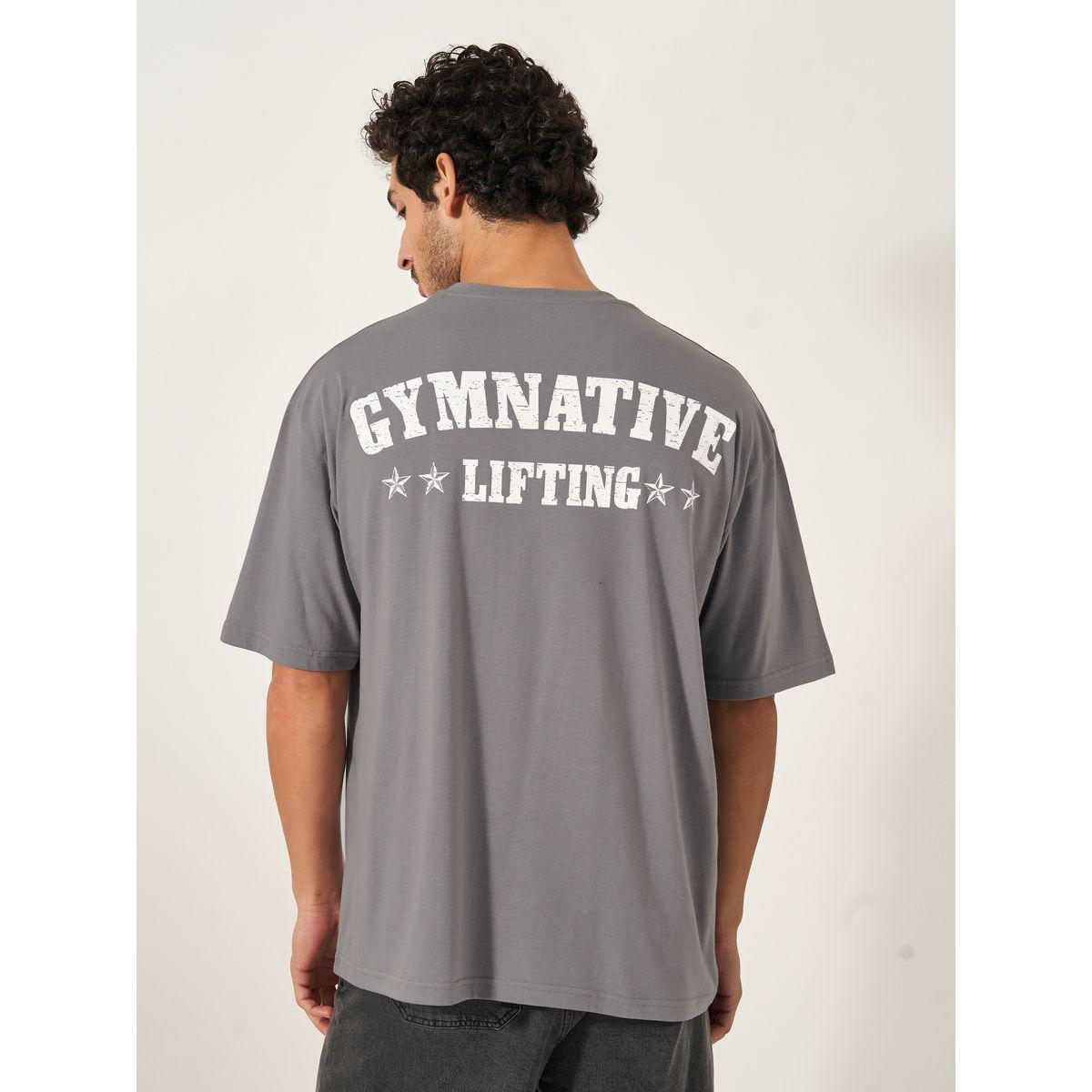 Styli Active Oversized Slogan Print Round Neck T-Shirt-men-clothing-sportswearandactivewear-tshirtsandpolos-image-6