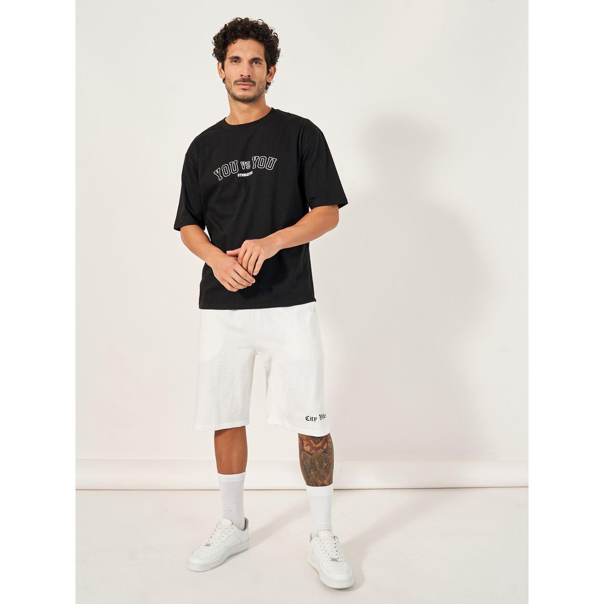 Styli Active Oversized Varsity Slogan Training T-Shirt-men-clothing-sportswearandactivewear-tshirtsandpolos-image-2