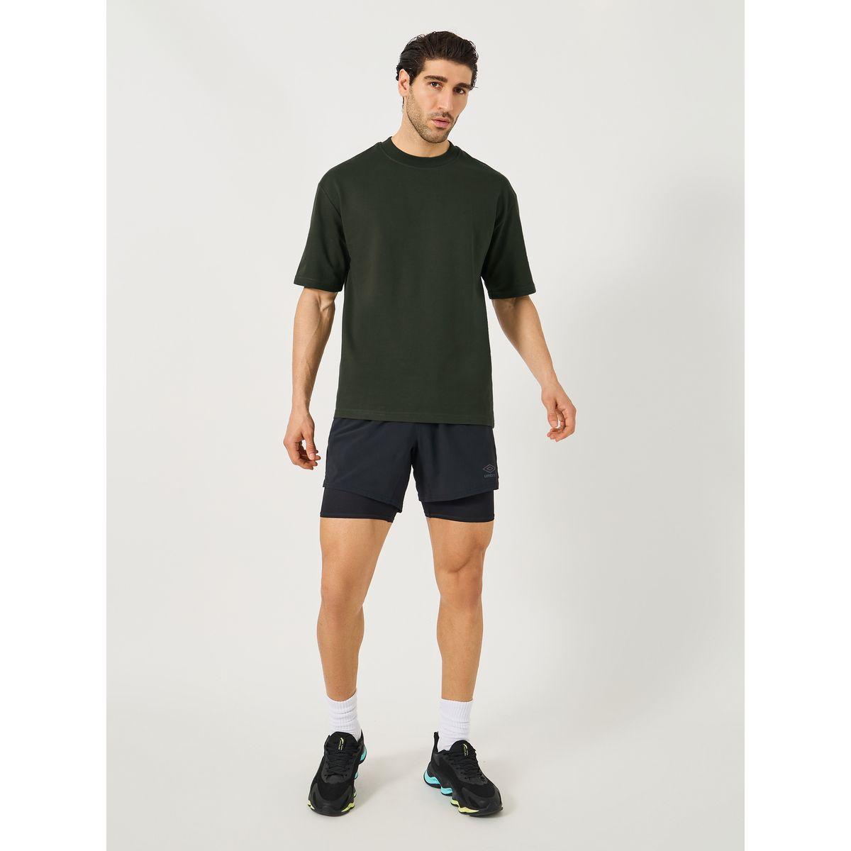 Styli Solid Oversized Terry Crew Neck T-Shirt-men-clothing-sportswearandactivewear-tshirtsandpolos-image-2