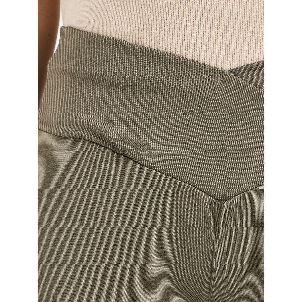 بنطال بحافة واسعة وخصر بنمط لف-women-clothing-bottoms-trousers-image-3