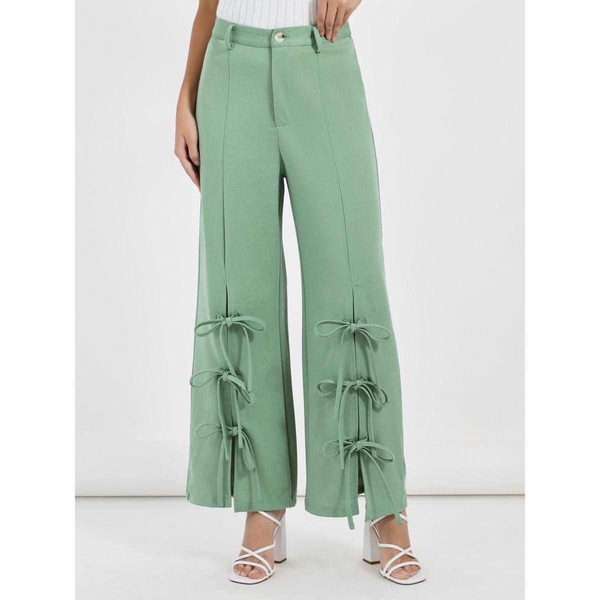 Styli High Rise Split Hem Wide Leg Knotted Pants-women-clothing-bottoms-trousers-image-2