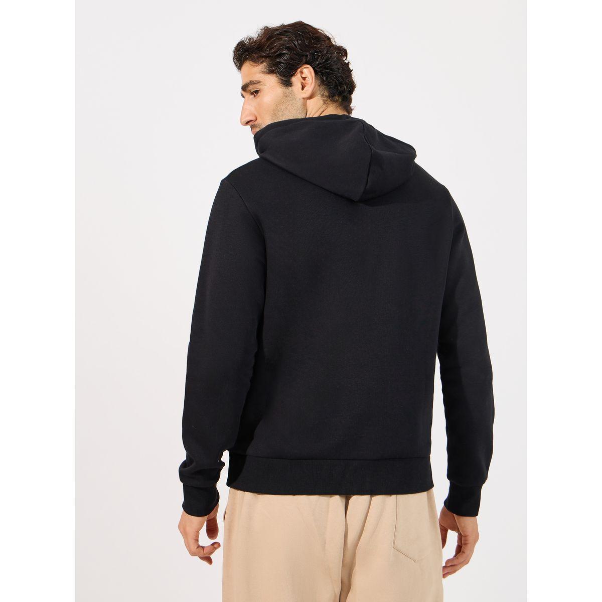هودي بقصة عادية وجيوب كانجارو-men-winterwear-hoodiesandsweatshirts-image-4