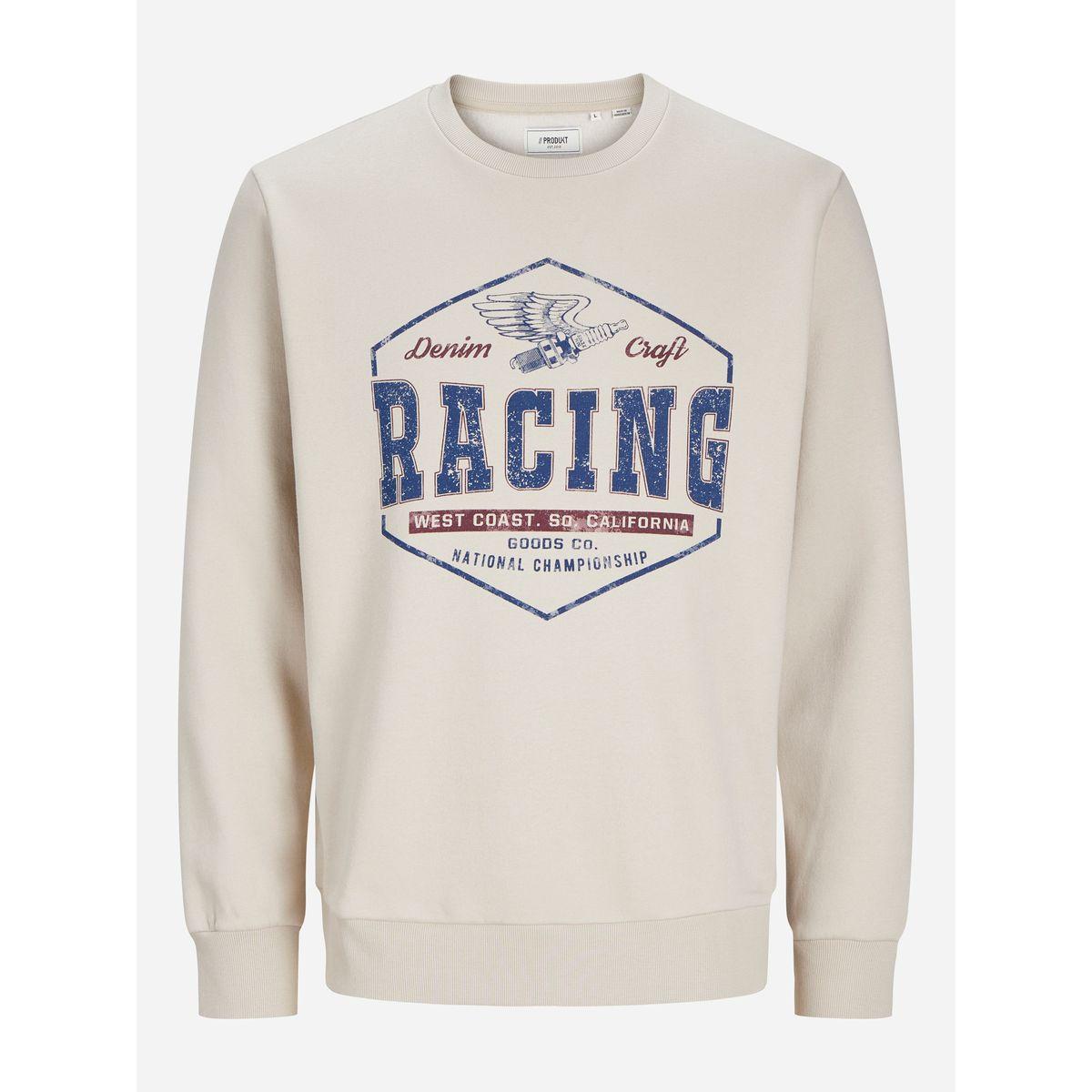 سويت شيرت بطبعة جرافيك وتفاصيل مضلعة-men-winterwear-hoodiesandsweatshirts-image-1