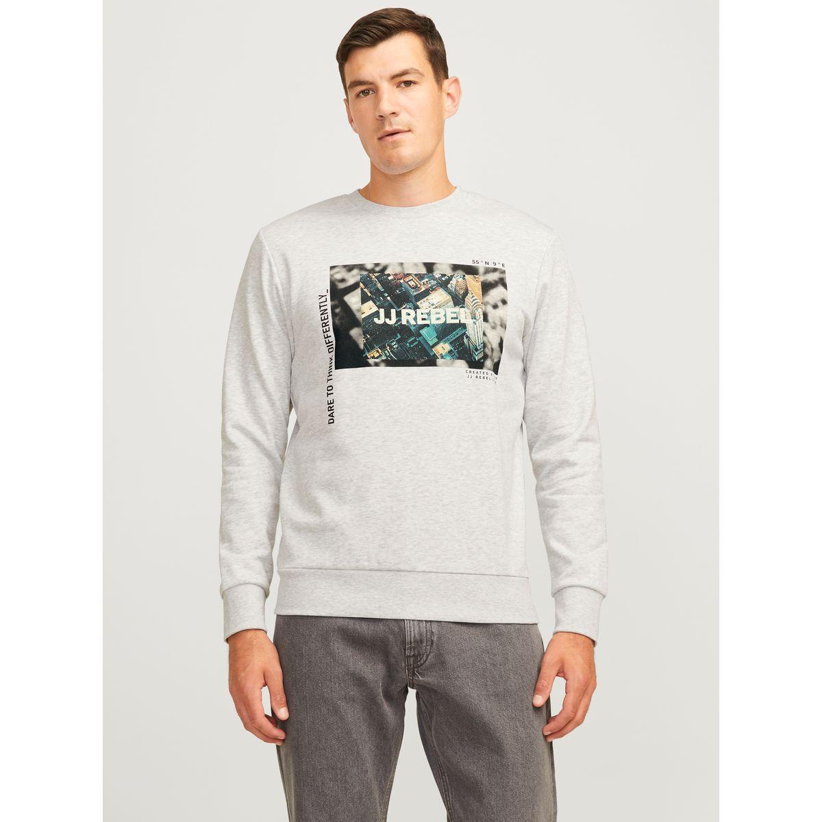 REBEL Graphic Print Rib Cuffed Sweatshirt-men-winterwear-hoodiesandsweatshirts-image-1