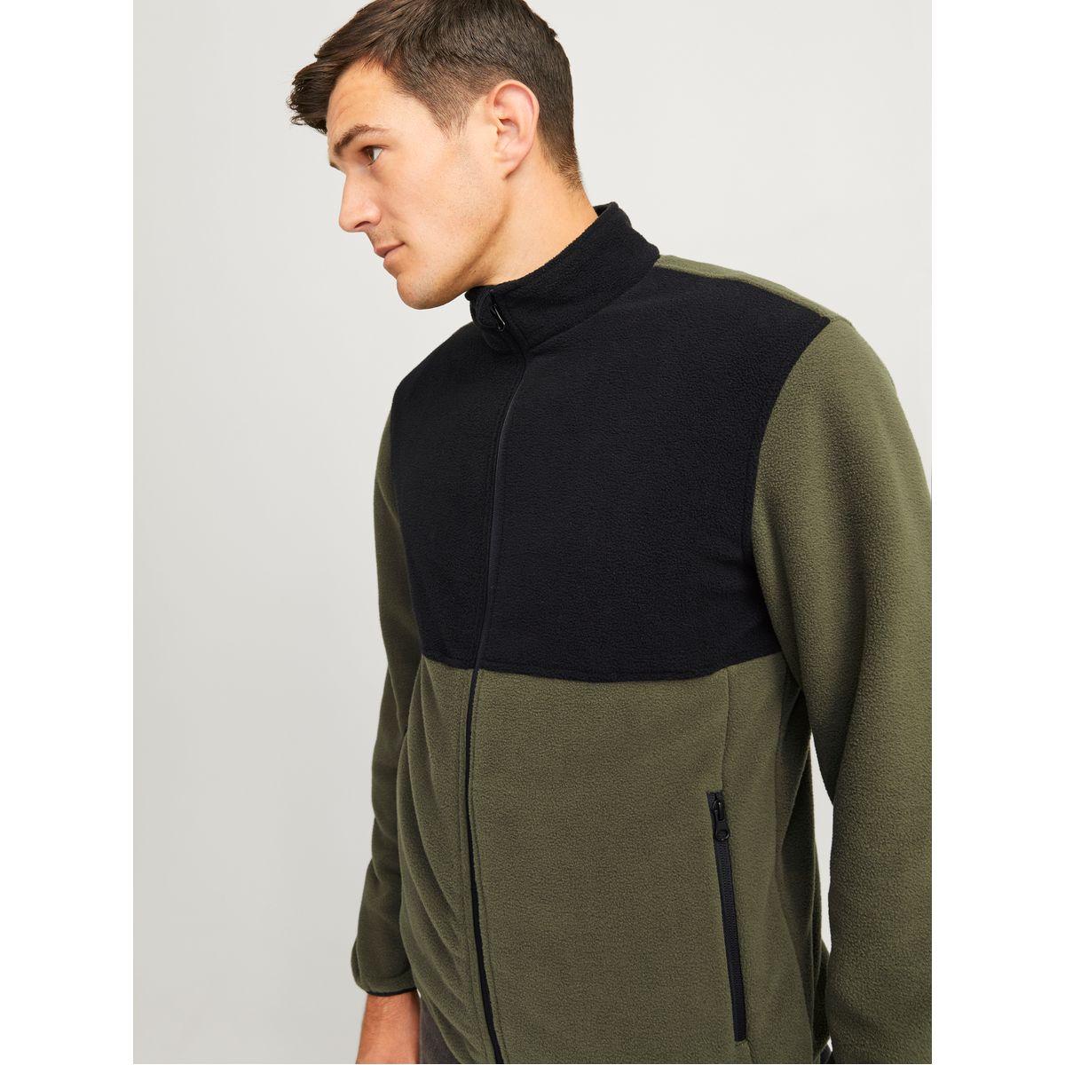 جاكيت فليس بتفاصيل مُتباينة وجيوب بسحَّاب-men-clothing-jacketsandblazers-jackets-image-2