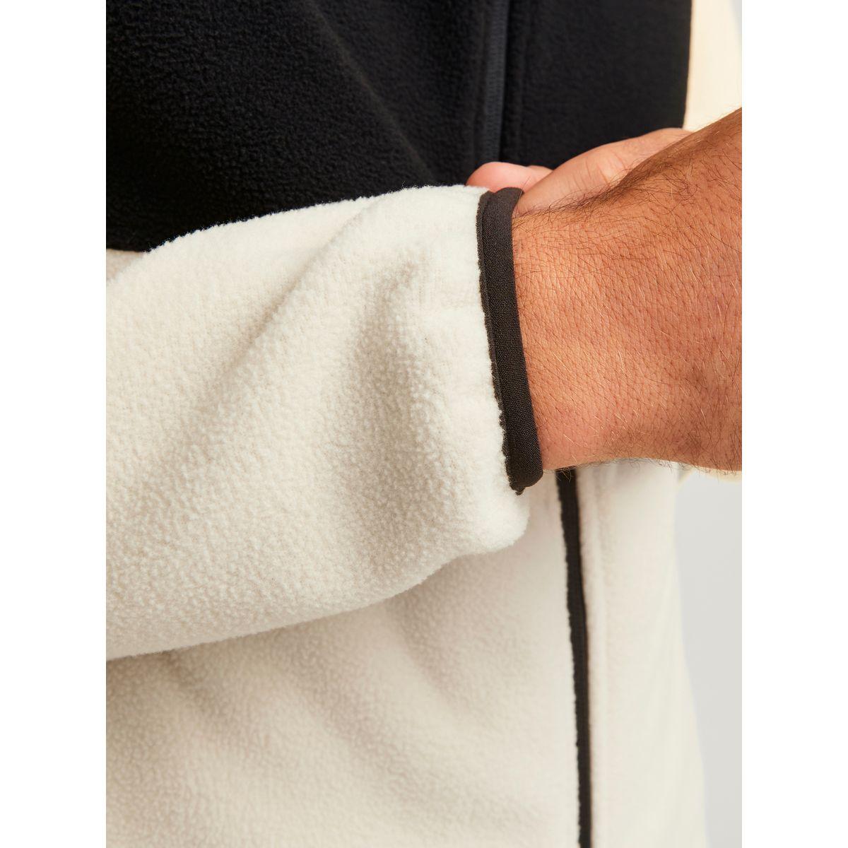 REBEL Contrast Panel Fleece Jacket with Zip Pockets-men-clothing-jacketsandblazers-jackets-image-3