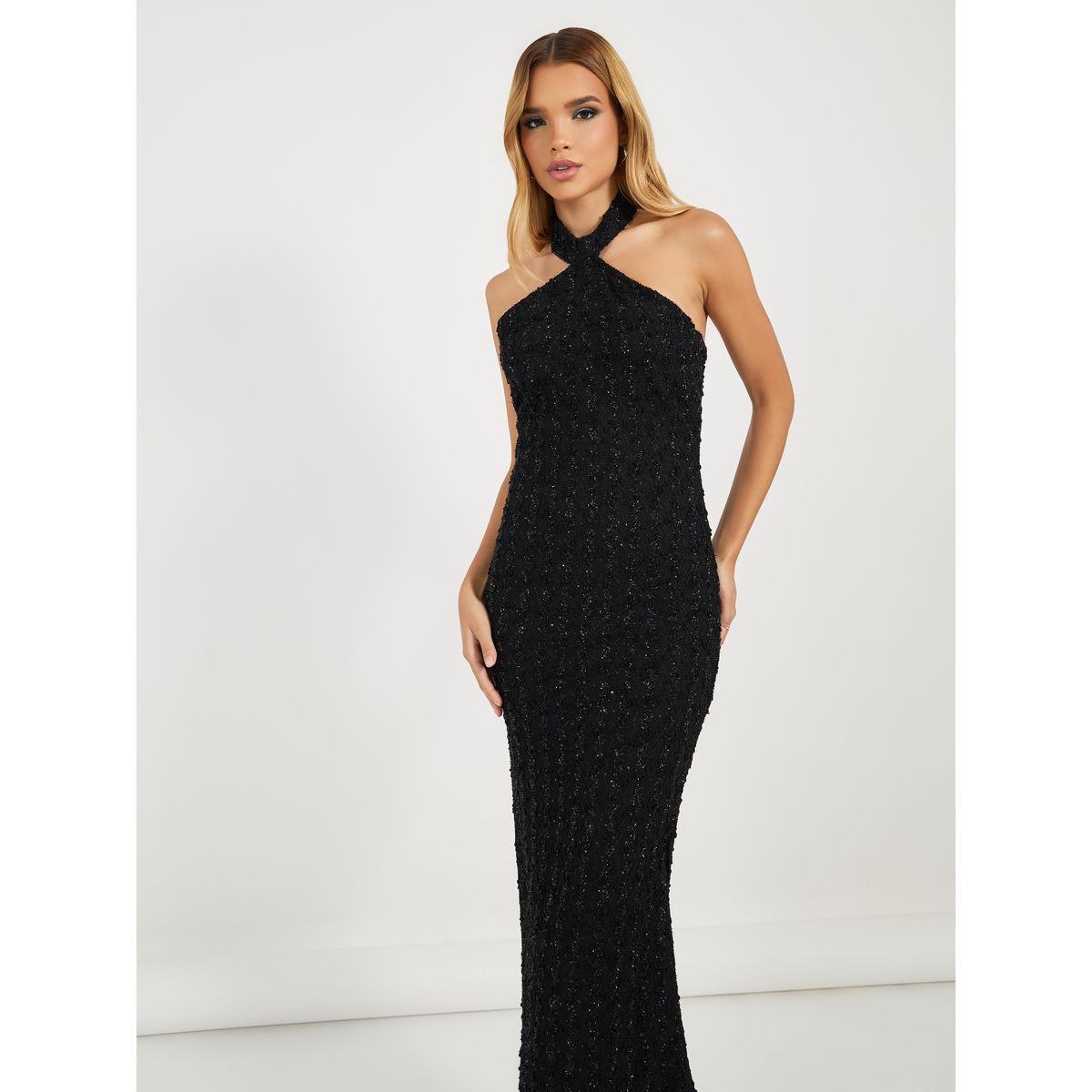 فستان طويل ضيق بياقة هولتر-women-clothing-dresses-image-5