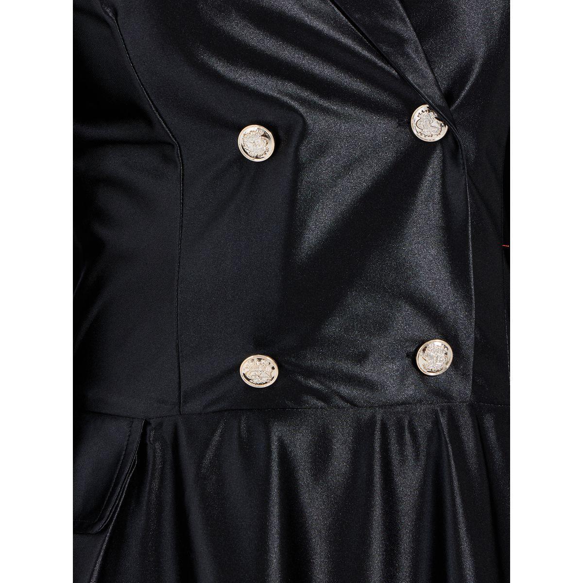 فستان ميدي بنمط بليزر مع أزرار-women-clothing-dresses-image-5