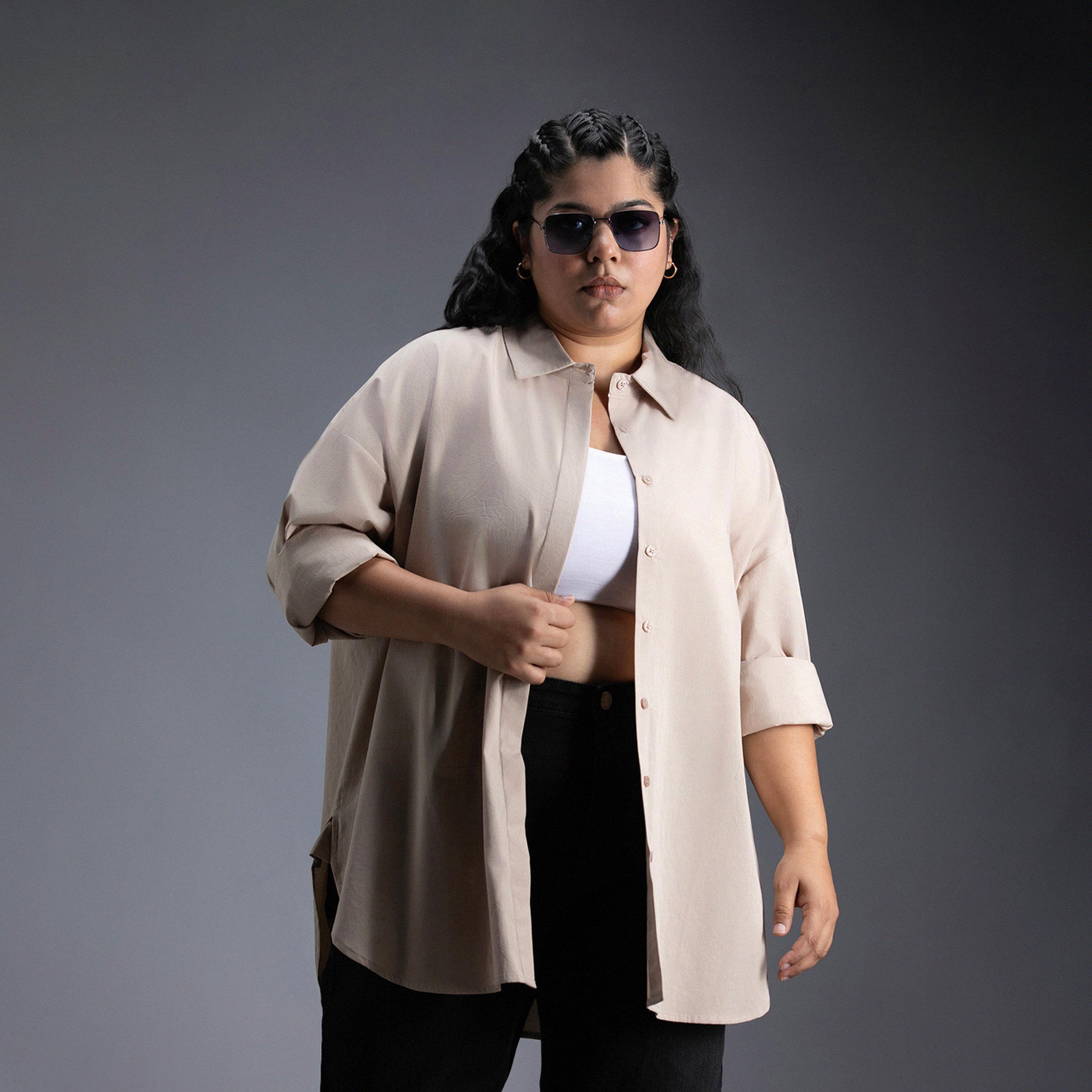 High Star X Styli Plus Size Classic Oversized Casual Shirt-women-clothing-shirtsandblouses-shirts-image-6