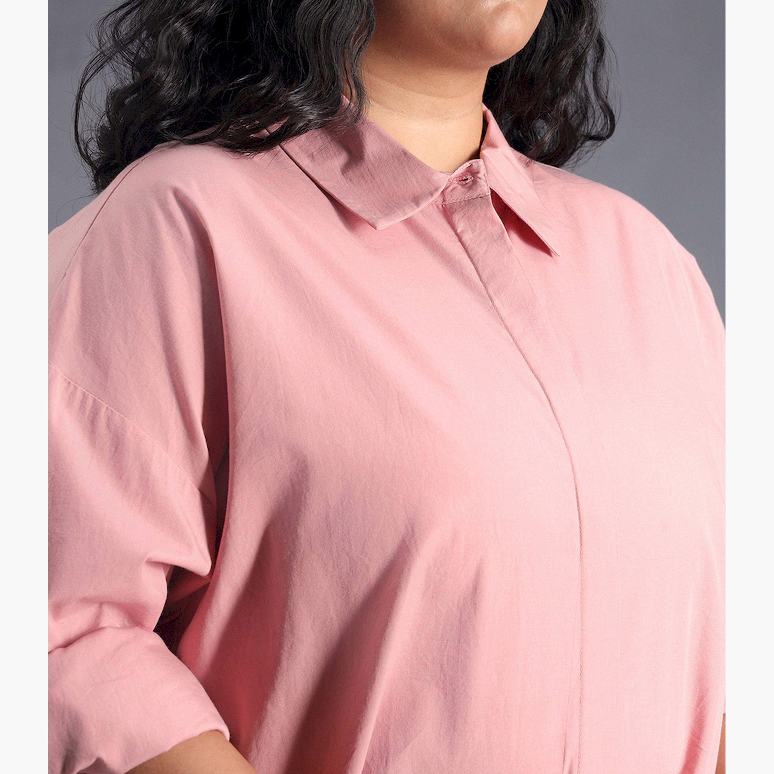 High Star X Styli Plus Size Classic Oversized Casual Shirt-women-clothing-shirtsandblouses-shirts-image-4