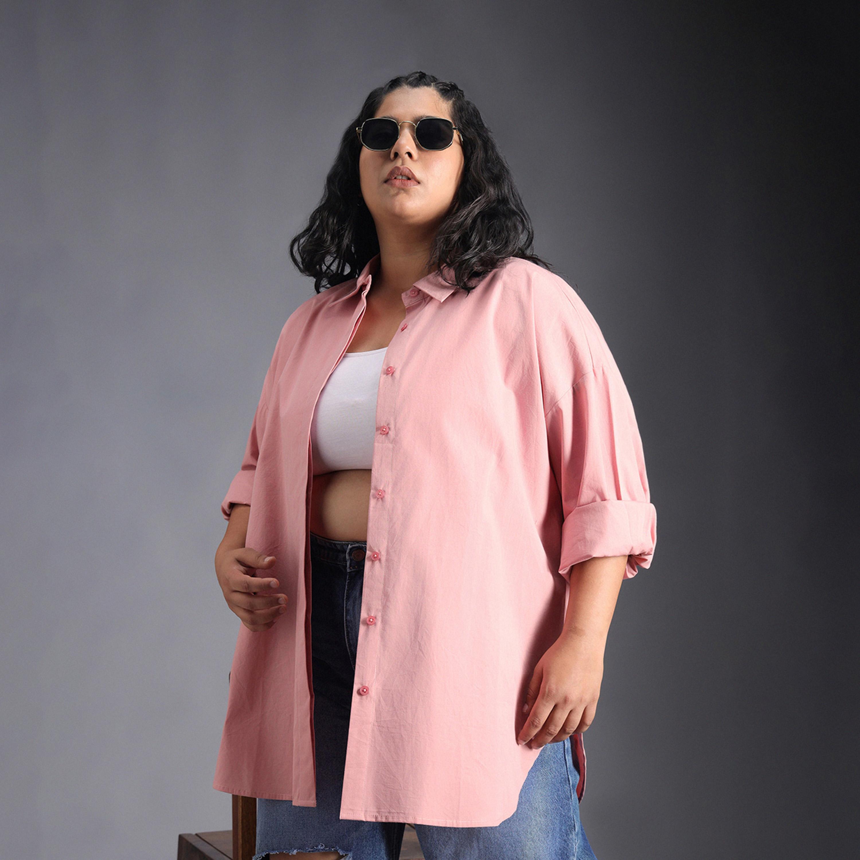 High Star X Styli Plus Size Classic Oversized Casual Shirt-women-clothing-shirtsandblouses-shirts-image-5