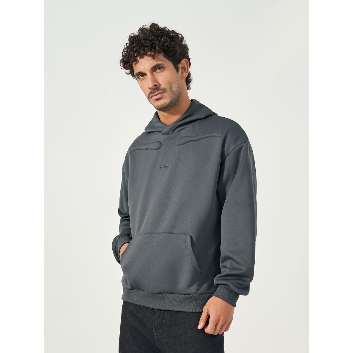 Styli Premium Boxy Scuba Hoodie with Back Quilting-men-winterwear-hoodiesandsweatshirts-image-2