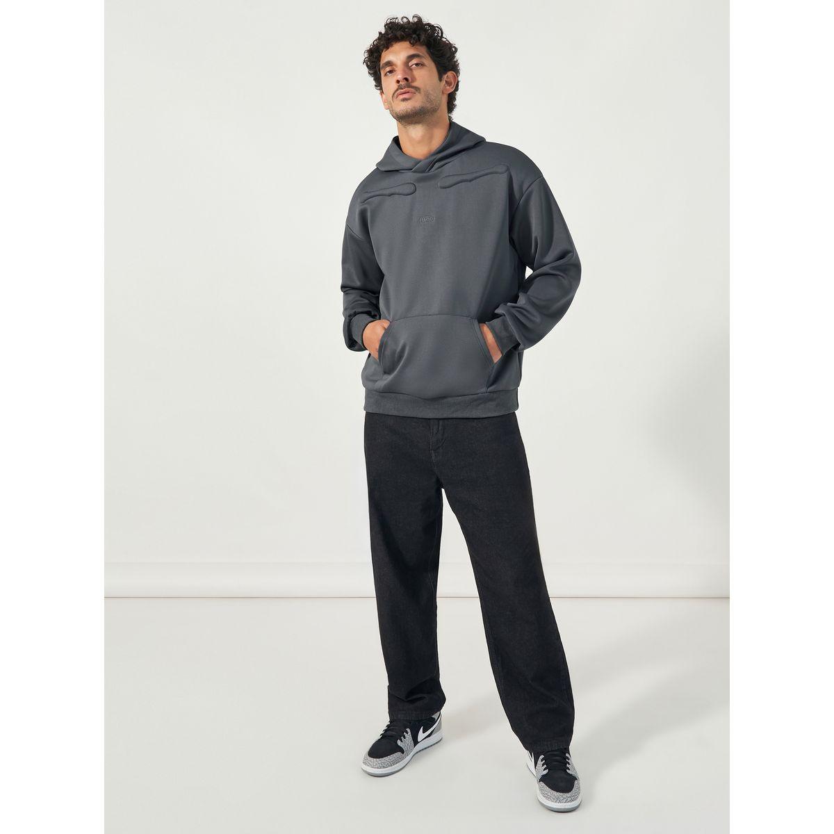 Styli Premium Boxy Scuba Hoodie with Back Quilting-men-winterwear-hoodiesandsweatshirts-image-3