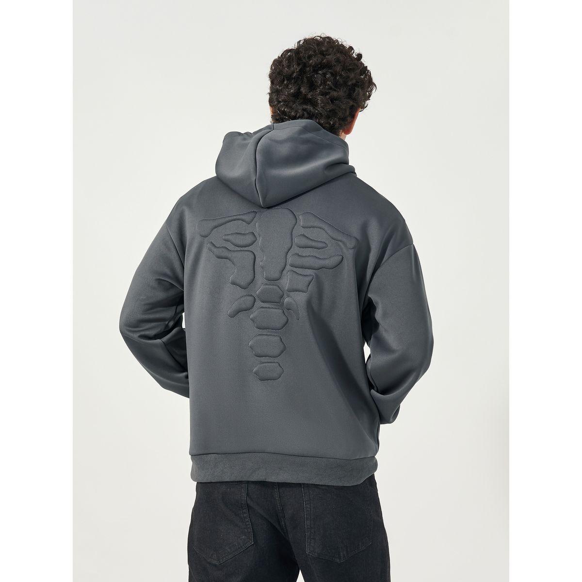 هودي سكوبا بقصة بوكسي وتفاصيل بارزة الملمس-men-winterwear-hoodiesandsweatshirts-image-5