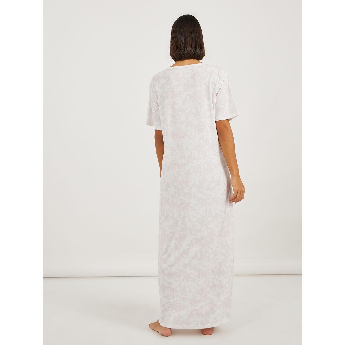 قميص نوم مطبع بأوراق زهور-women-clothing-nightwear-nighties-image-4