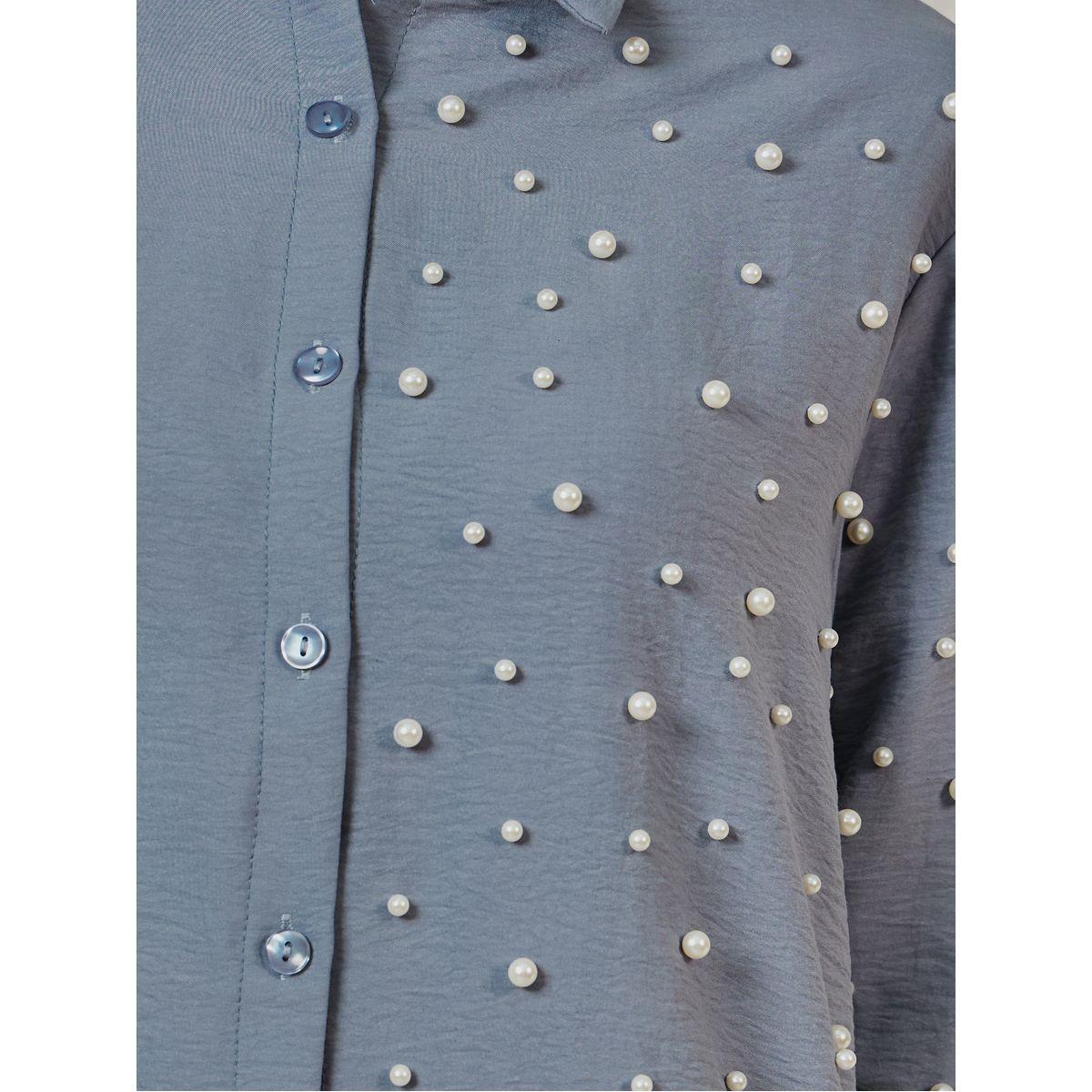 Styli Limited Embellished Shirt with Button Placket-women-clothing-shirtsandblouses-shirts-image-4
