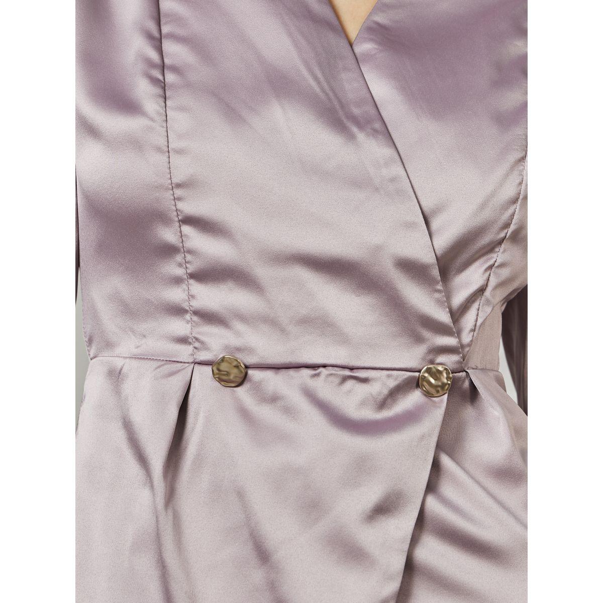 بلوزة بتصميم بليزر ونمط لف مع أزرار-women-clothing-shirtsandblouses-blouses-image-3