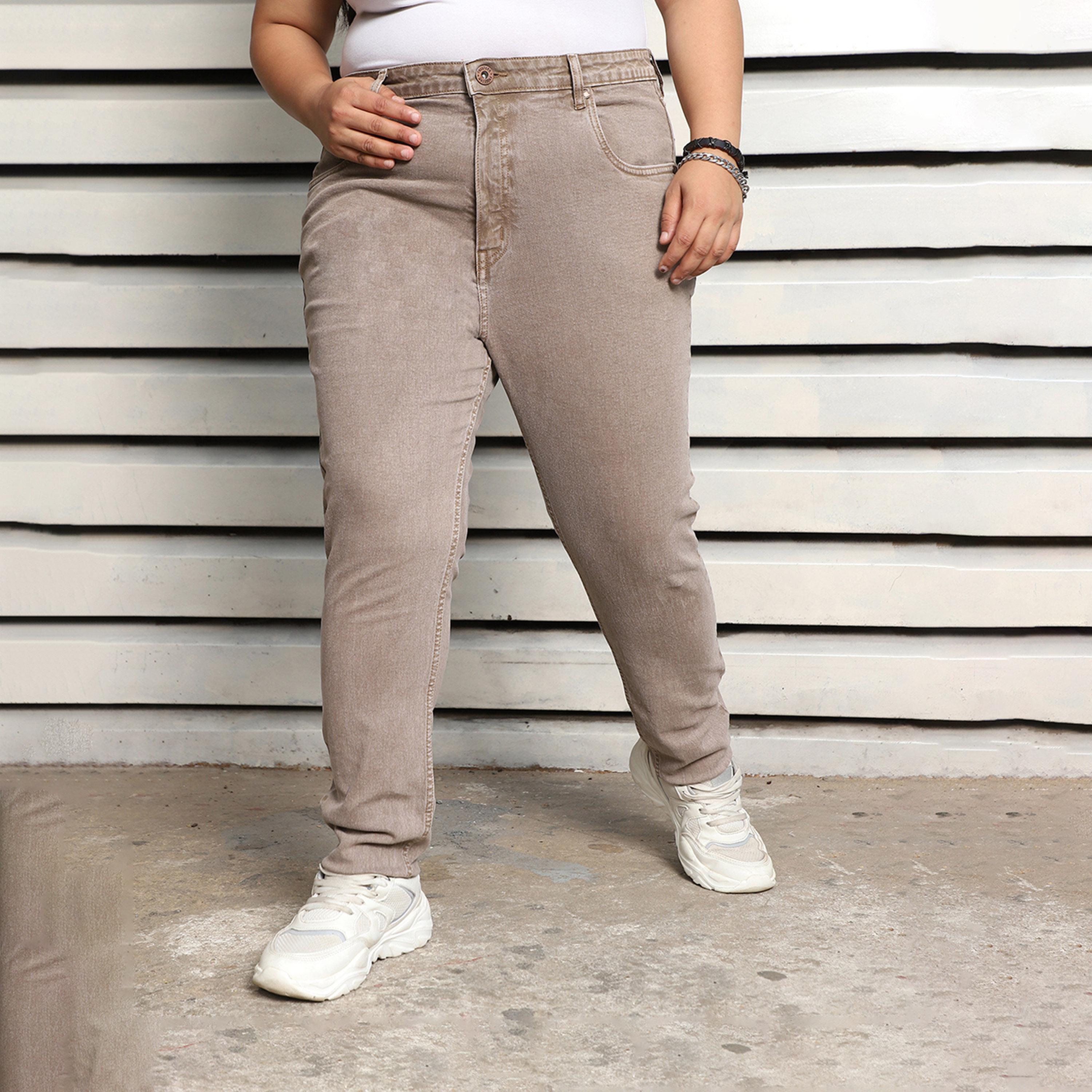 High Star X Styli Plus Size Skinny Fit High Rise Stretchable Jeans-women-clothing-bottoms-jeans-image-2