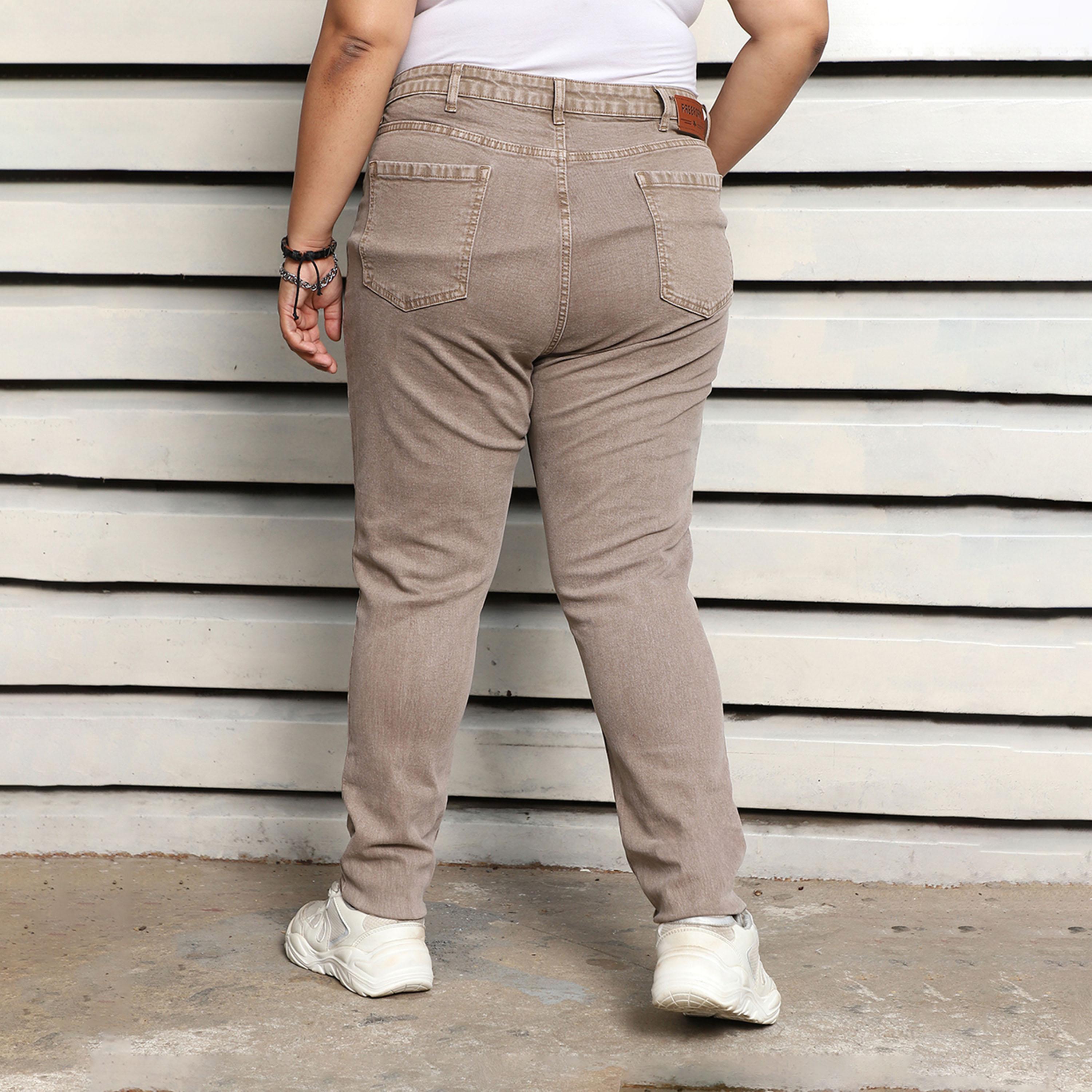 High Star X Styli Plus Size Skinny Fit High Rise Stretchable Jeans-women-clothing-bottoms-jeans-image-4