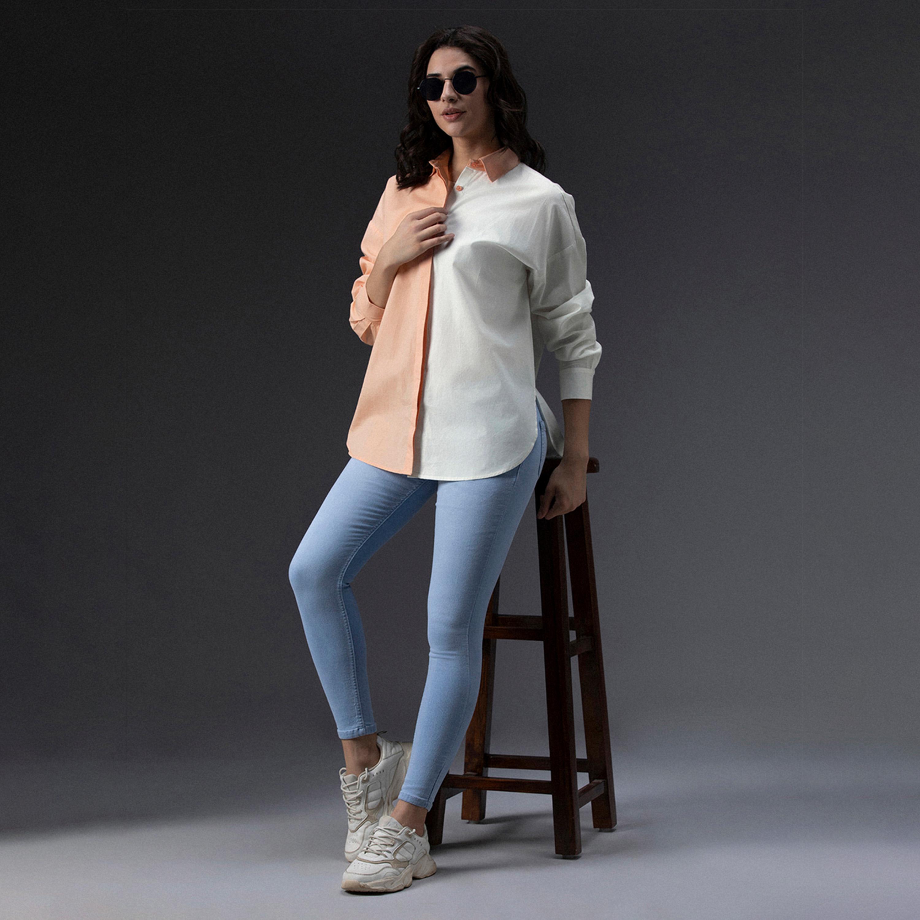 High Star X Styli Color Block Oversized Shirt-women-clothing-shirtsandblouses-shirts-image-5