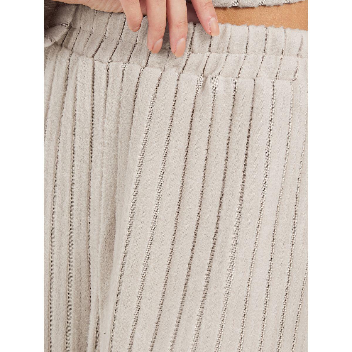 Styli Long Sleeve Rib Knit Top & Wide Leg Joggers Co-Ords-women-clothing-coordsets-image-5