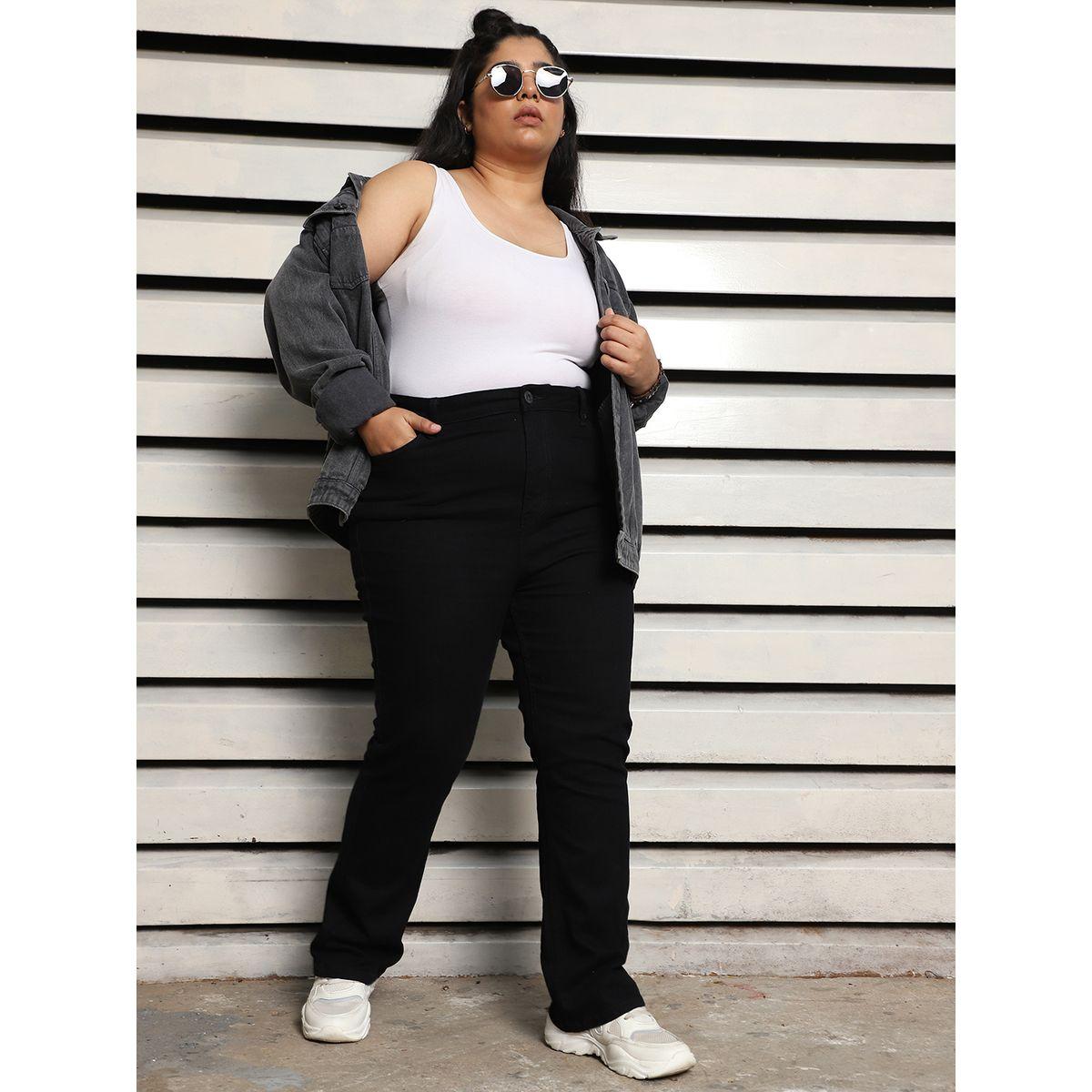 High Star X Styli  Plus Size High Rise Slim Fit Jeans-women-clothing-bottoms-jeans-image-6