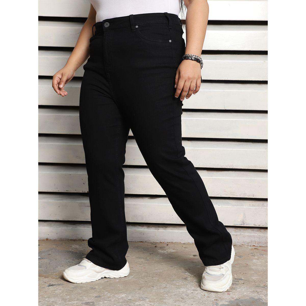 High Star X Styli  Plus Size High Rise Slim Fit Jeans-women-clothing-bottoms-jeans-image-7