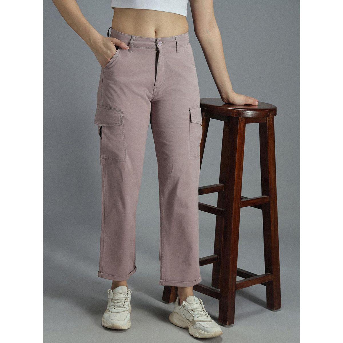 High Star X Styli  High Rise Straight Fit Cropped Cargo Trousers-women-clothing-bottoms-trousers-image-6
