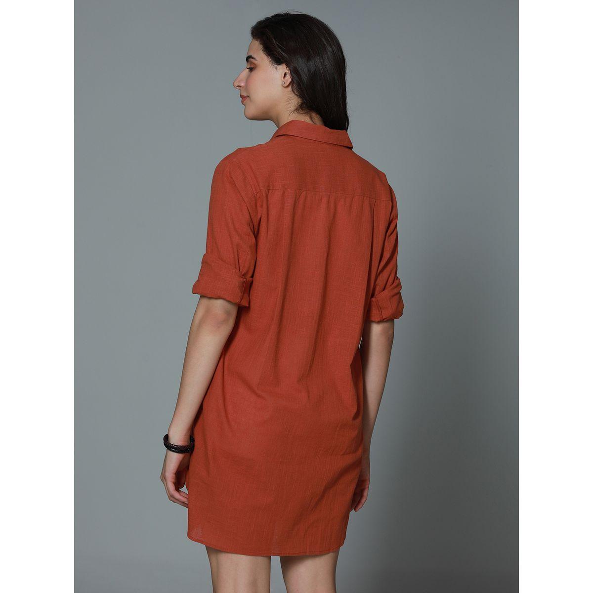 High Star X Styli  Classic Oversized Spread Collar Casual Shirt-women-clothing-shirtsandblouses-shirts-image-2