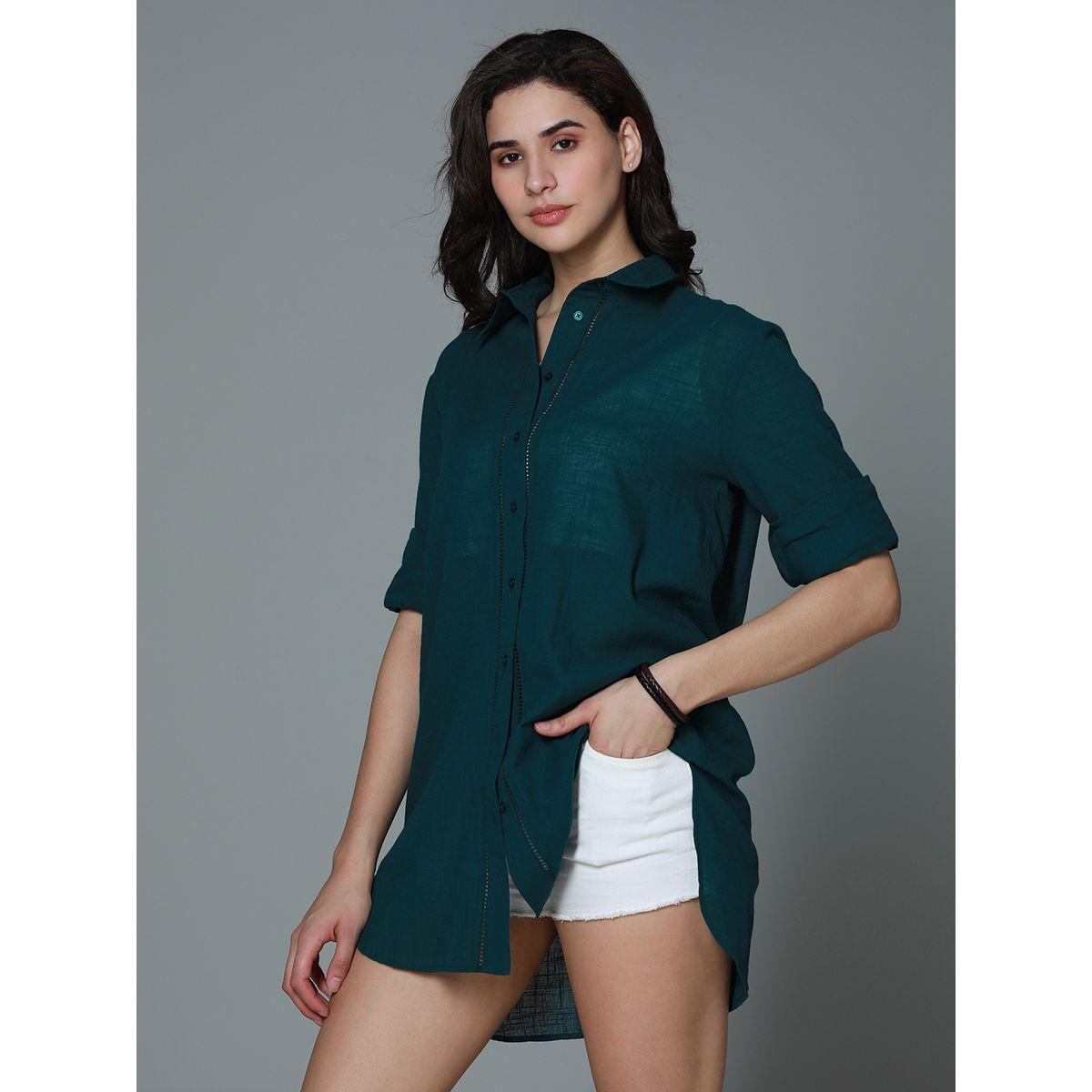 High Star X Styli  Classic Oversized Spread Collar Casual Shirt-women-clothing-shirtsandblouses-shirts-image-3