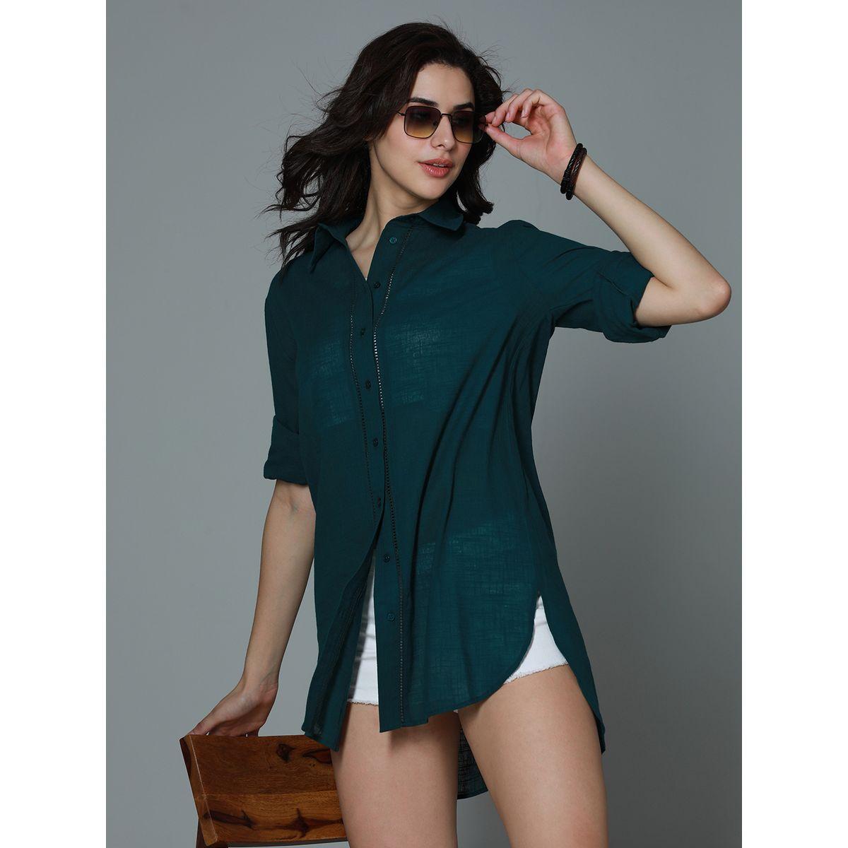 High Star X Styli  Classic Oversized Spread Collar Casual Shirt-women-clothing-shirtsandblouses-shirts-image-6