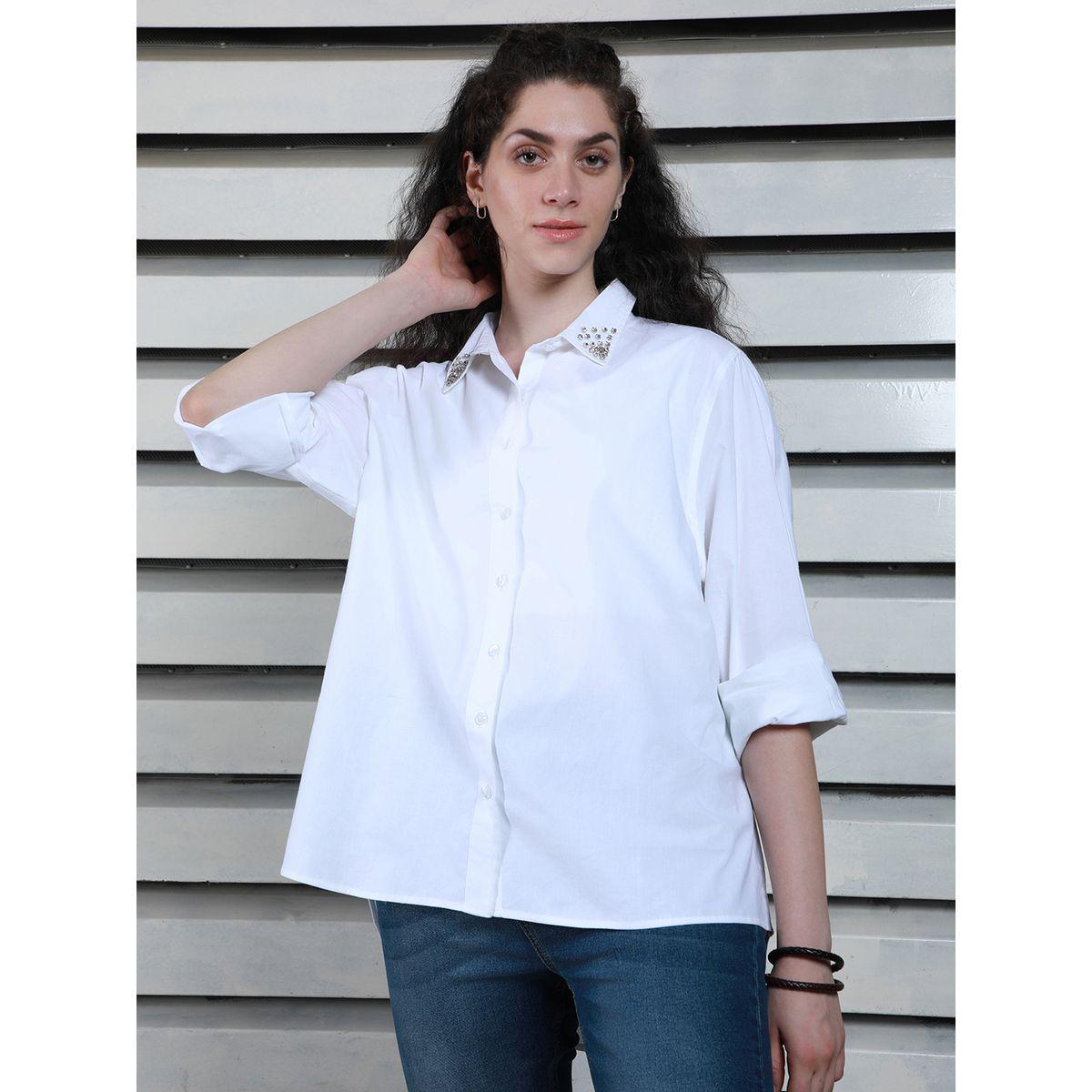 High Star X Styli  Embellished Collar Oversized Casual Shirt-women-clothing-shirtsandblouses-shirts-image-3