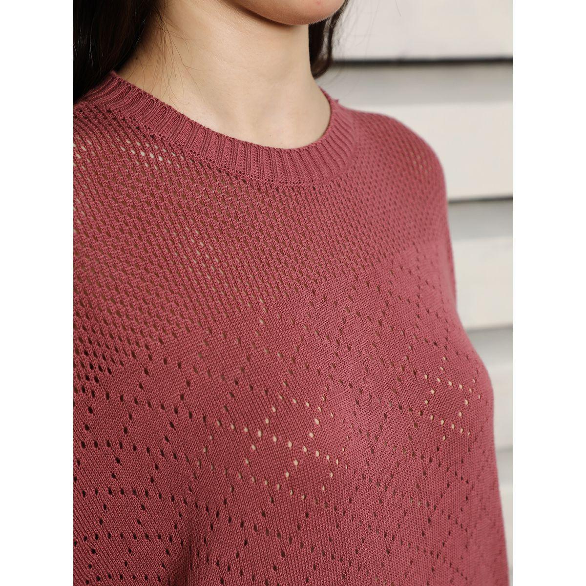 High Star X Styli  Relaxed Fit Batwing Sleeves Knit Top-women-clothing-shirtsandblouses-blouses-image-4
