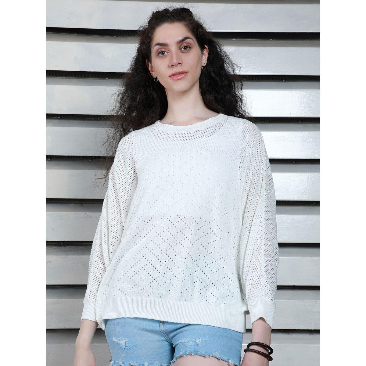 High Star X Styli  Relaxed Fit Batwing Sleeves Knit Top-women-clothing-shirtsandblouses-blouses-image-3
