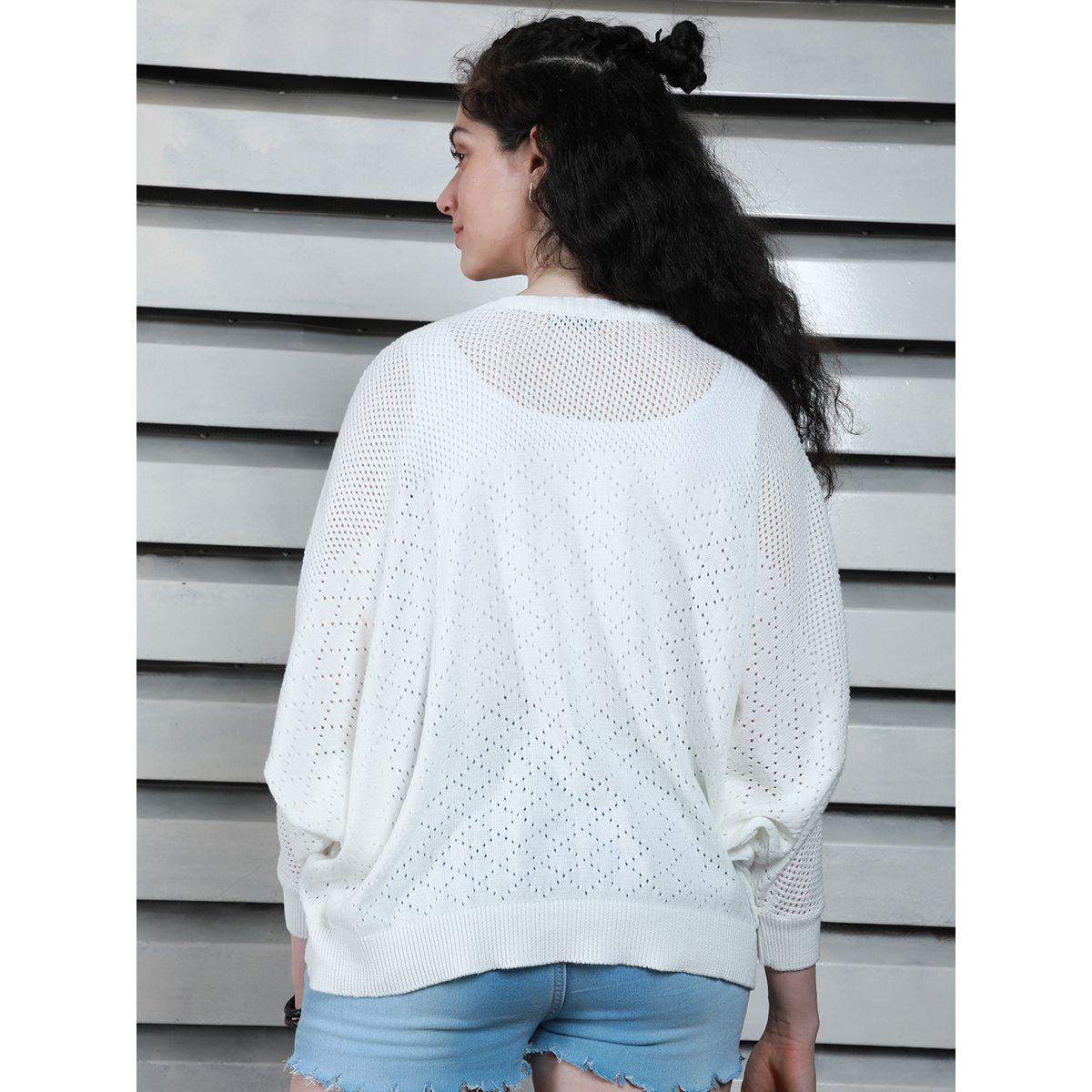 بلوزة محبوكة بقصة مريحة وأكمام وطواطية هاي ستار × ستايلي-women-clothing-shirtsandblouses-blouses-image-6