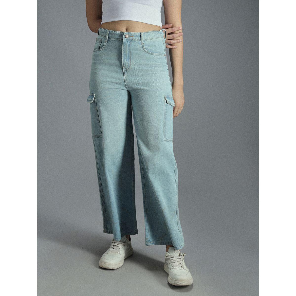 High Star X Styli  High Rise Clean Look Cargo Style Jeans-women-clothing-bottoms-jeans-image-1