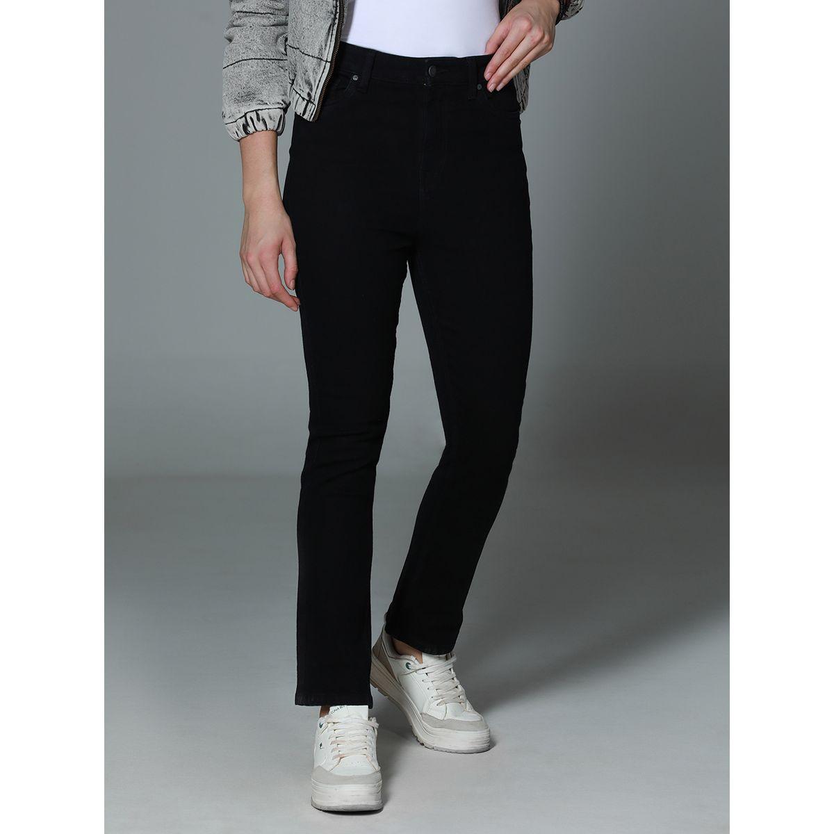 High Star X Styli  High Rise Bootcut Clean Look Cotton Jeans-women-clothing-bottoms-jeans-image-6