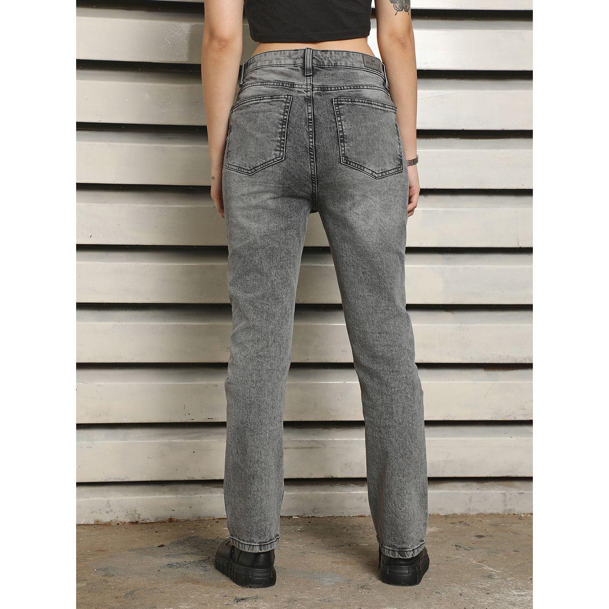 جينز بقصة سليم فت وخصر عالي هاي ستار × ستايلي-women-clothing-bottoms-jeans-image-3