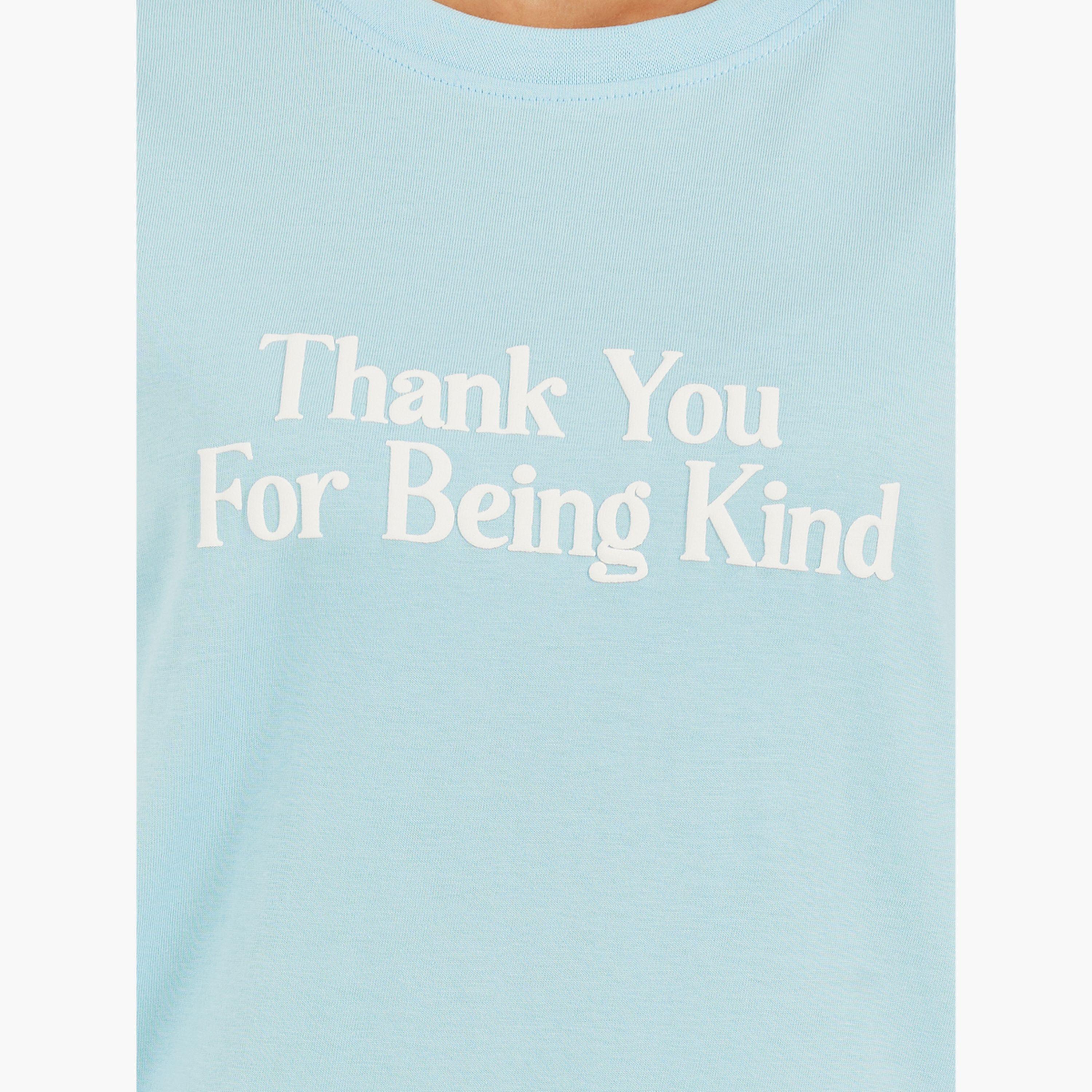 Styli Slogan Print Round Neck Oversized T-Shirt-women-clothing-tshirts-image-4