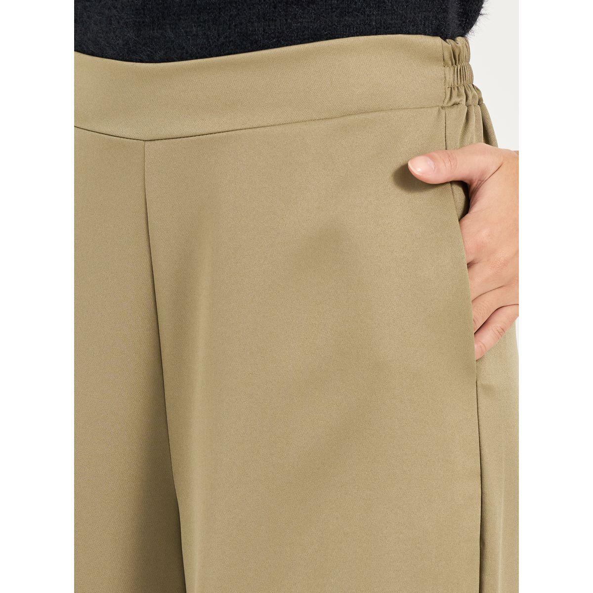 Styli Wide Leg Culotte Pants with Elastic Waistband-women-clothing-bottoms-trousers-image-3