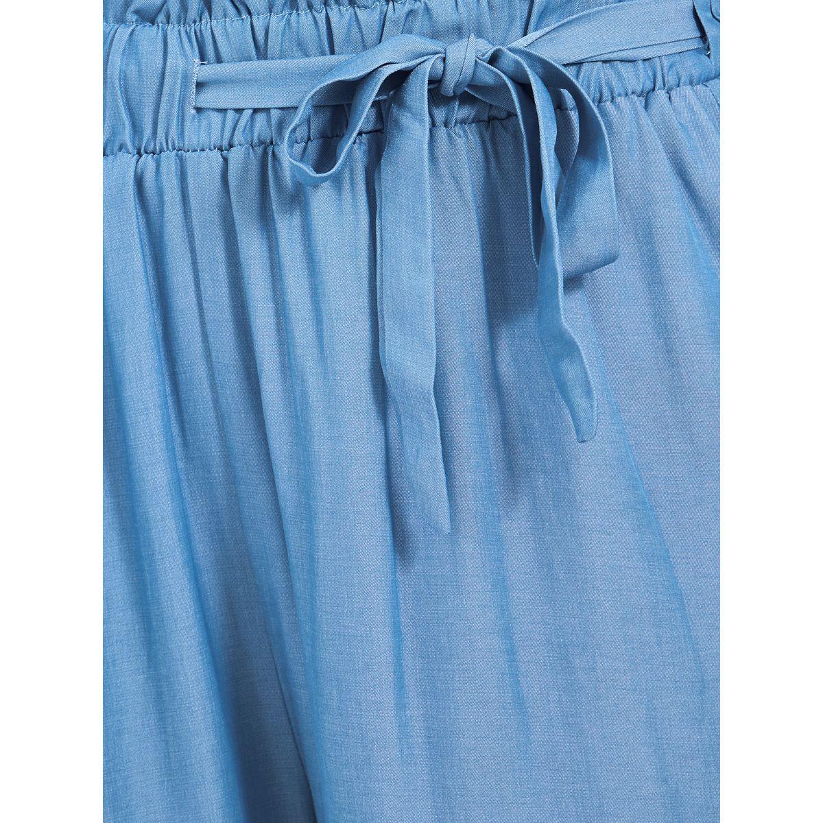 Styli High Rise Drawstring Paper Bag Waist Pants-women-clothing-bottoms-trousers-image-3