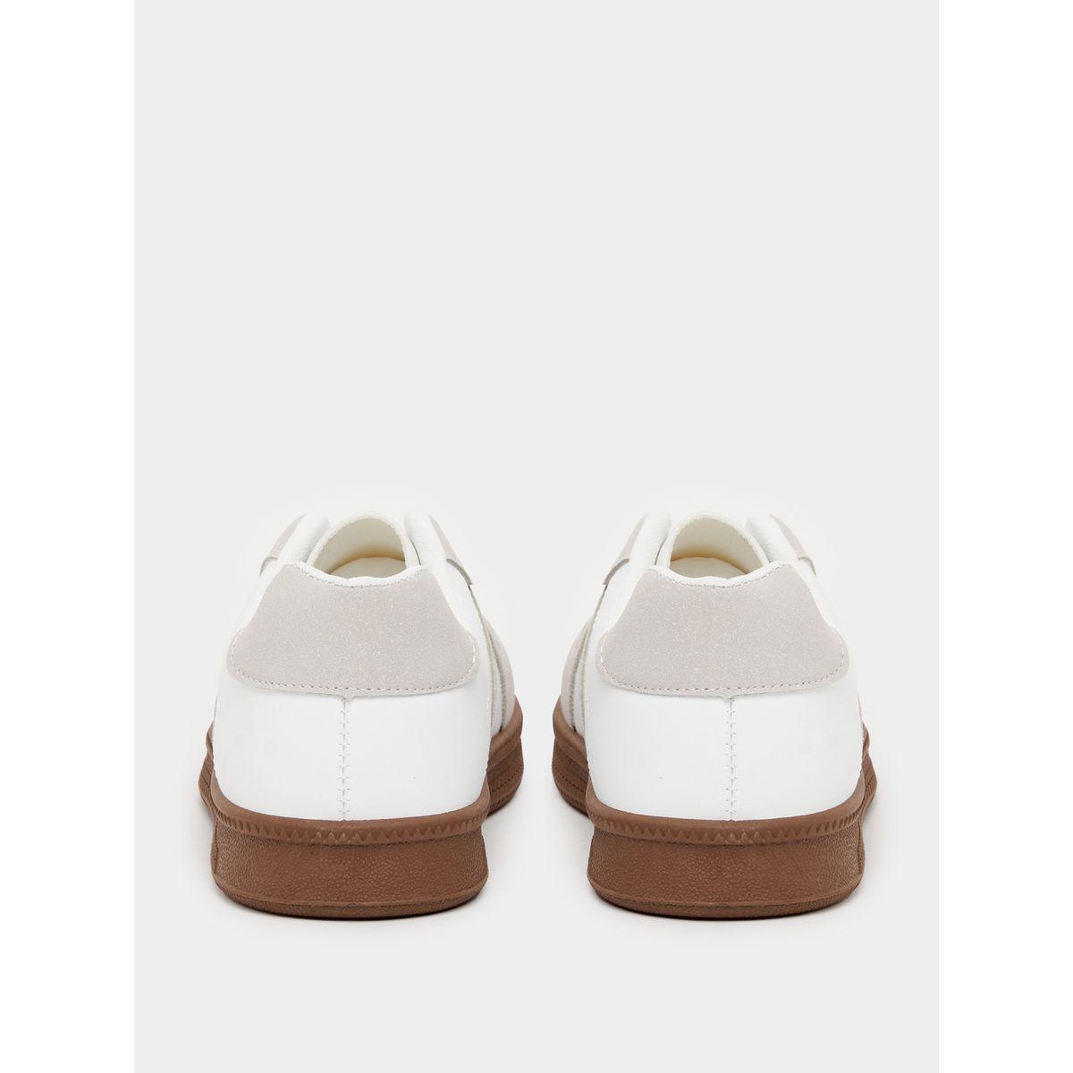 Styli Contrast Panel Gum Sole Sneakers-women-shoes-sneakers-image-5