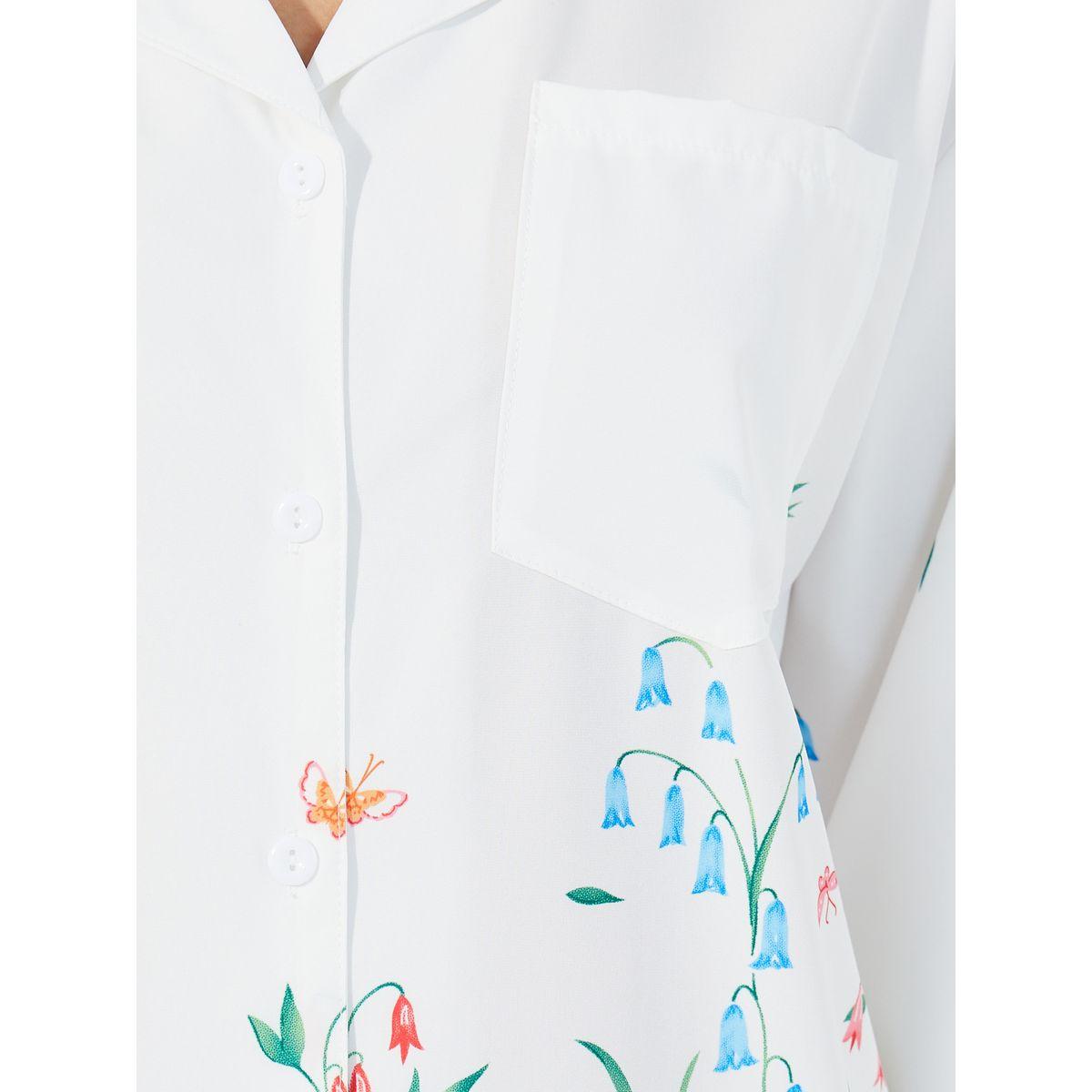 Styli Unwind Floral Print Long Sleeves Shirt & Pants Pyjama Set-women-clothing-nightwear-pyjamas-longsets-image-3