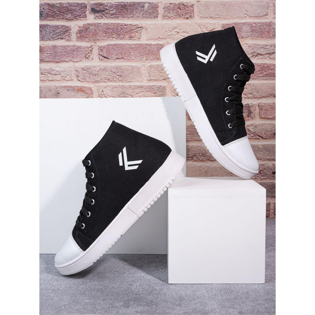 Styli High Top Graphic Print Lace Up Sneakers-men-shoes-sneakers-image-1
