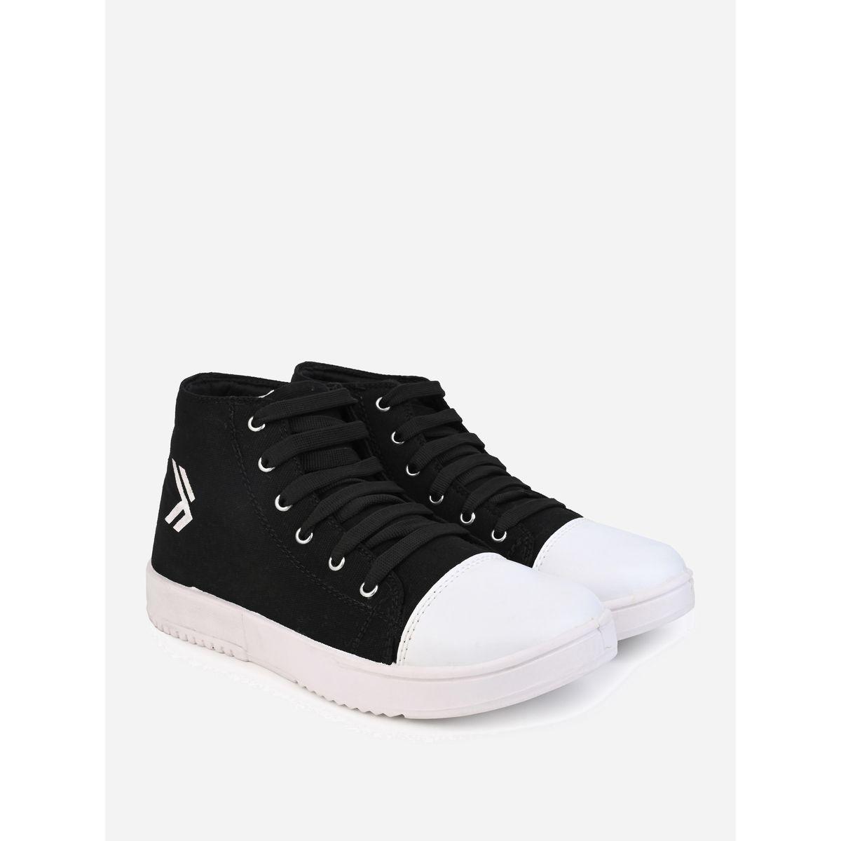 Styli High Top Graphic Print Lace Up Sneakers-men-shoes-sneakers-image-2