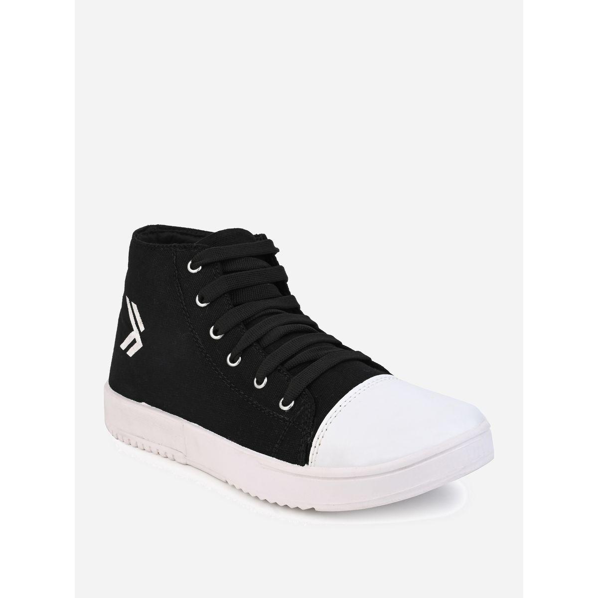 حذاء سنيكرز بطبعة جرافيك ورباط غلق-men-shoes-sneakers-image-4