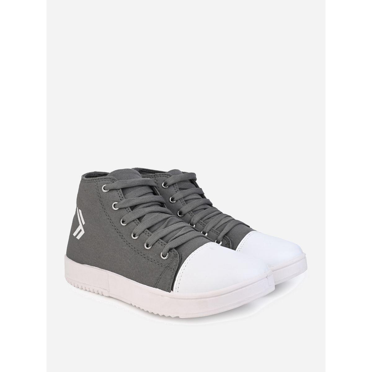 Styli High Top Graphic Print Lace Up Sneakers-men-shoes-sneakers-image-2